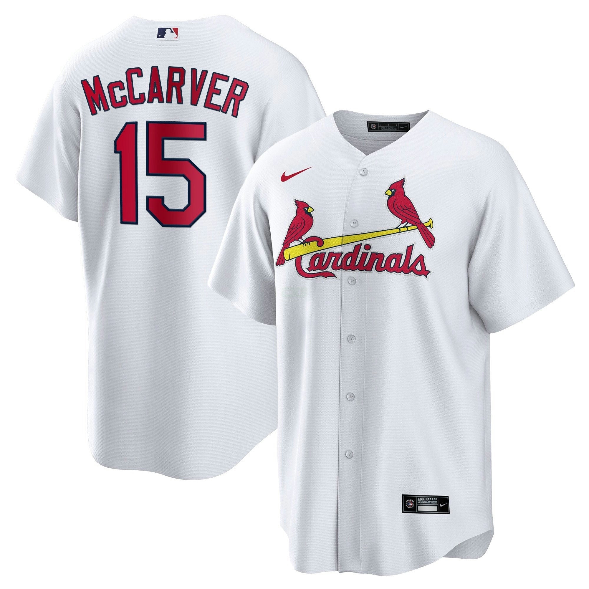 Camisa MLB St. Louis Tim McCarver Cool Base Jersey