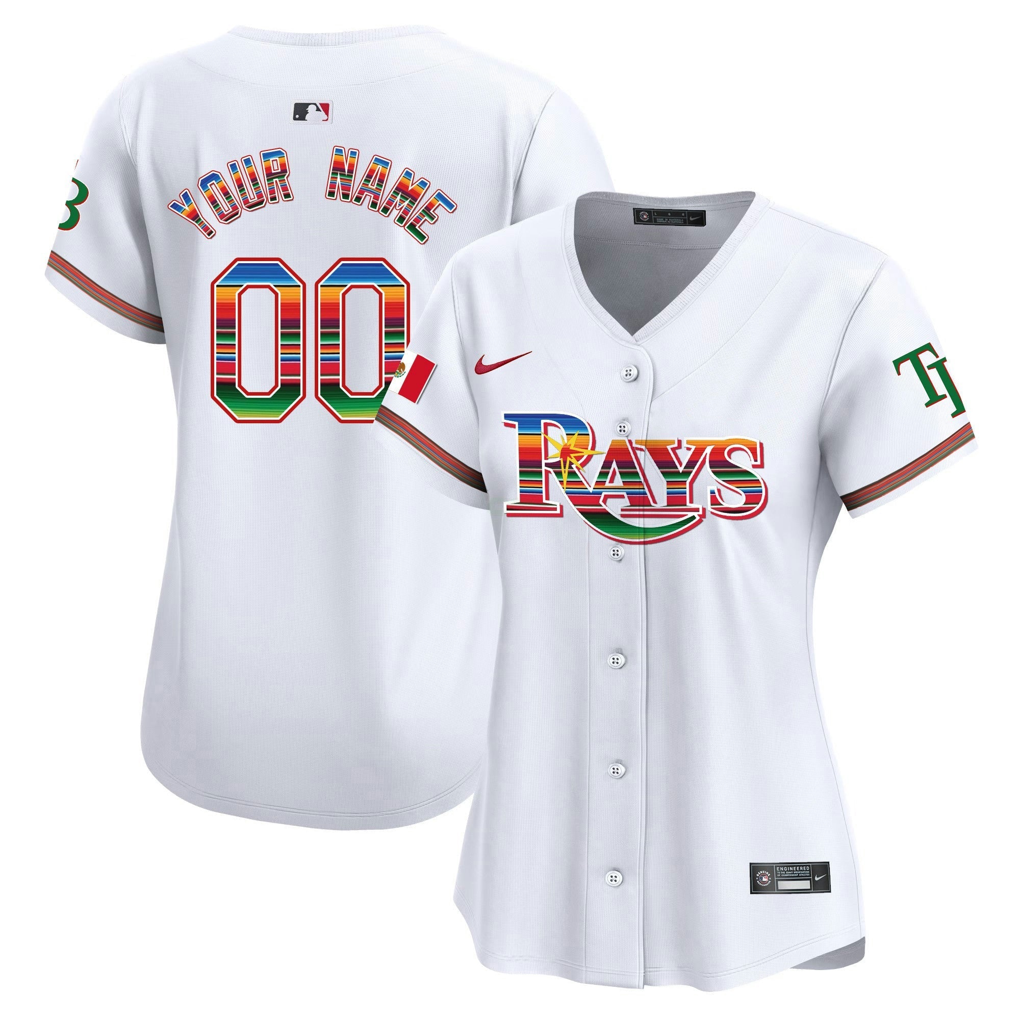 Camisa MLB Tampa Bay Mexico Vapor Premier Limited Jersey