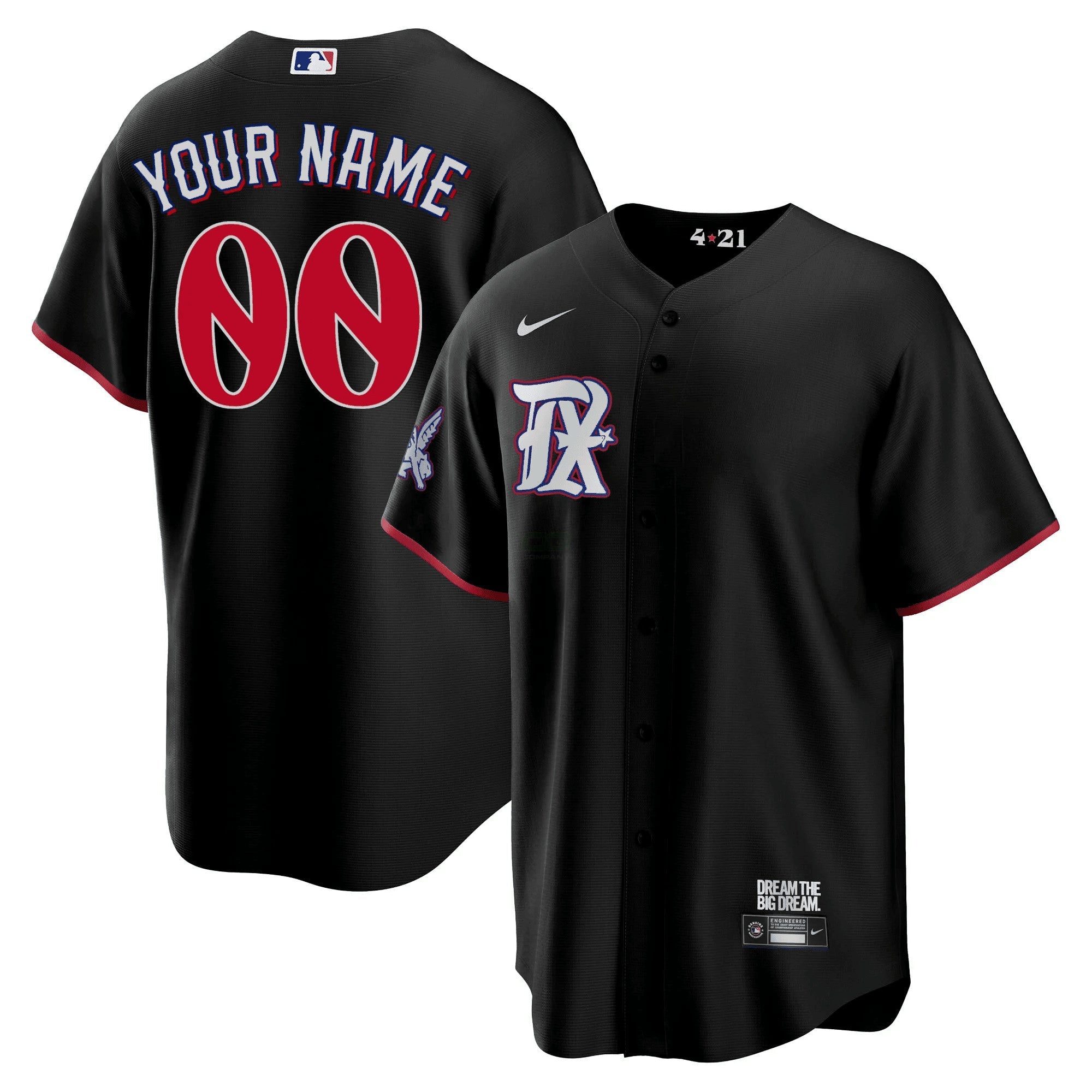 Camisa MLB Texas 2023 City Connect Collection Jersey