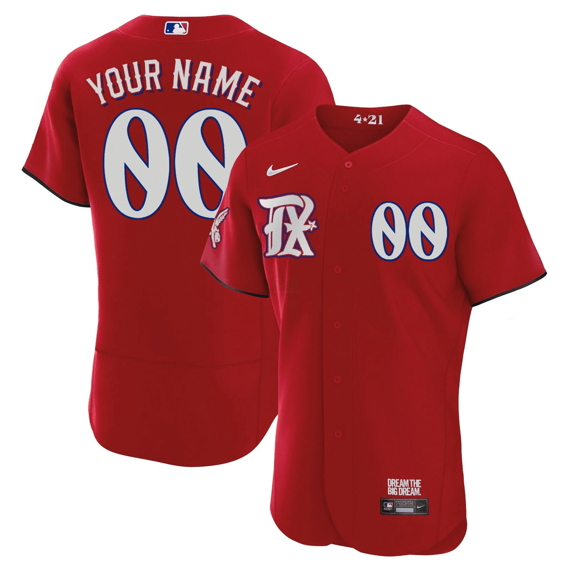 Camisa MLB Texas 2023 City Connect Collection Jersey
