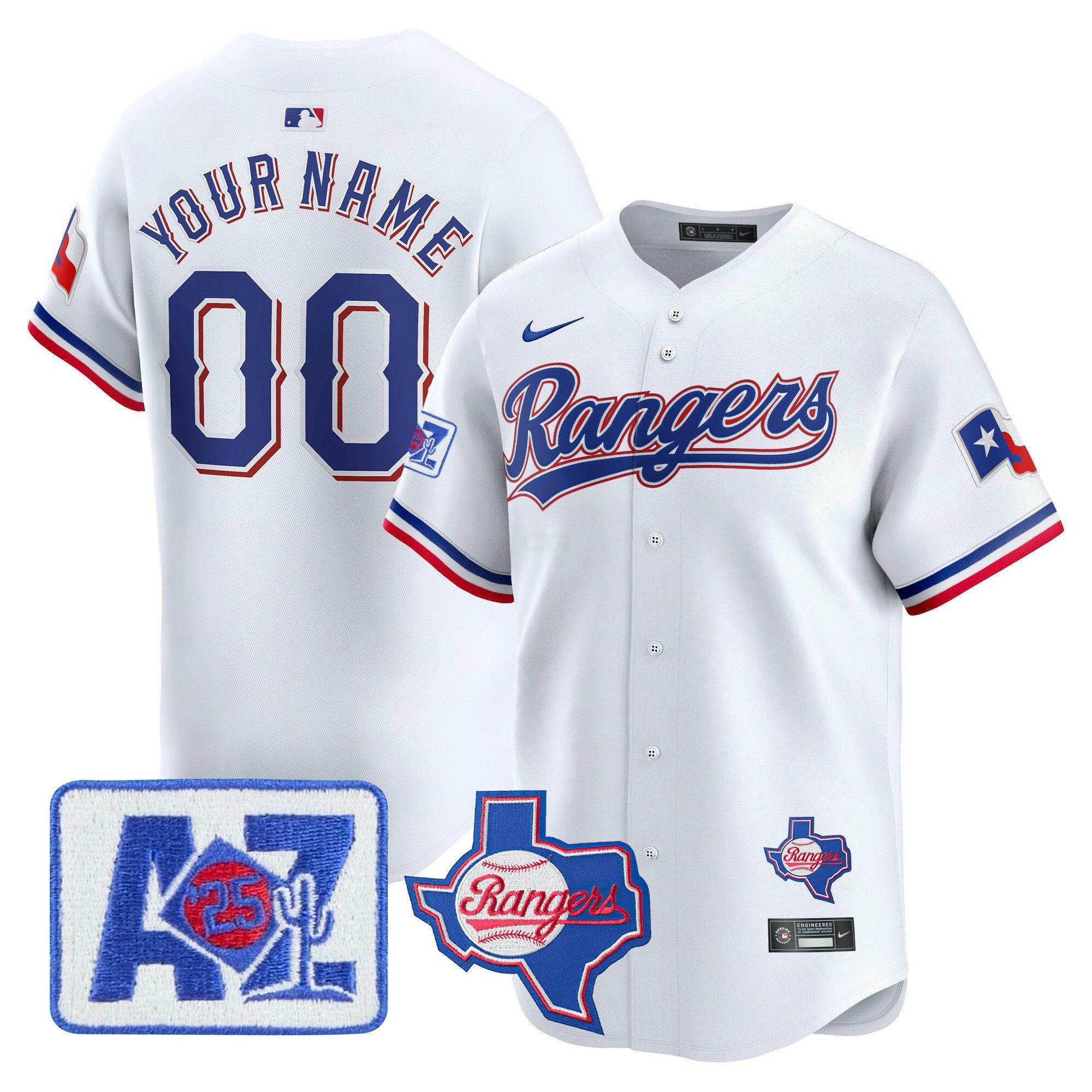 Camisa MLB Texas 2025 Spring Training Patch Vapor Premier Limited Jersey