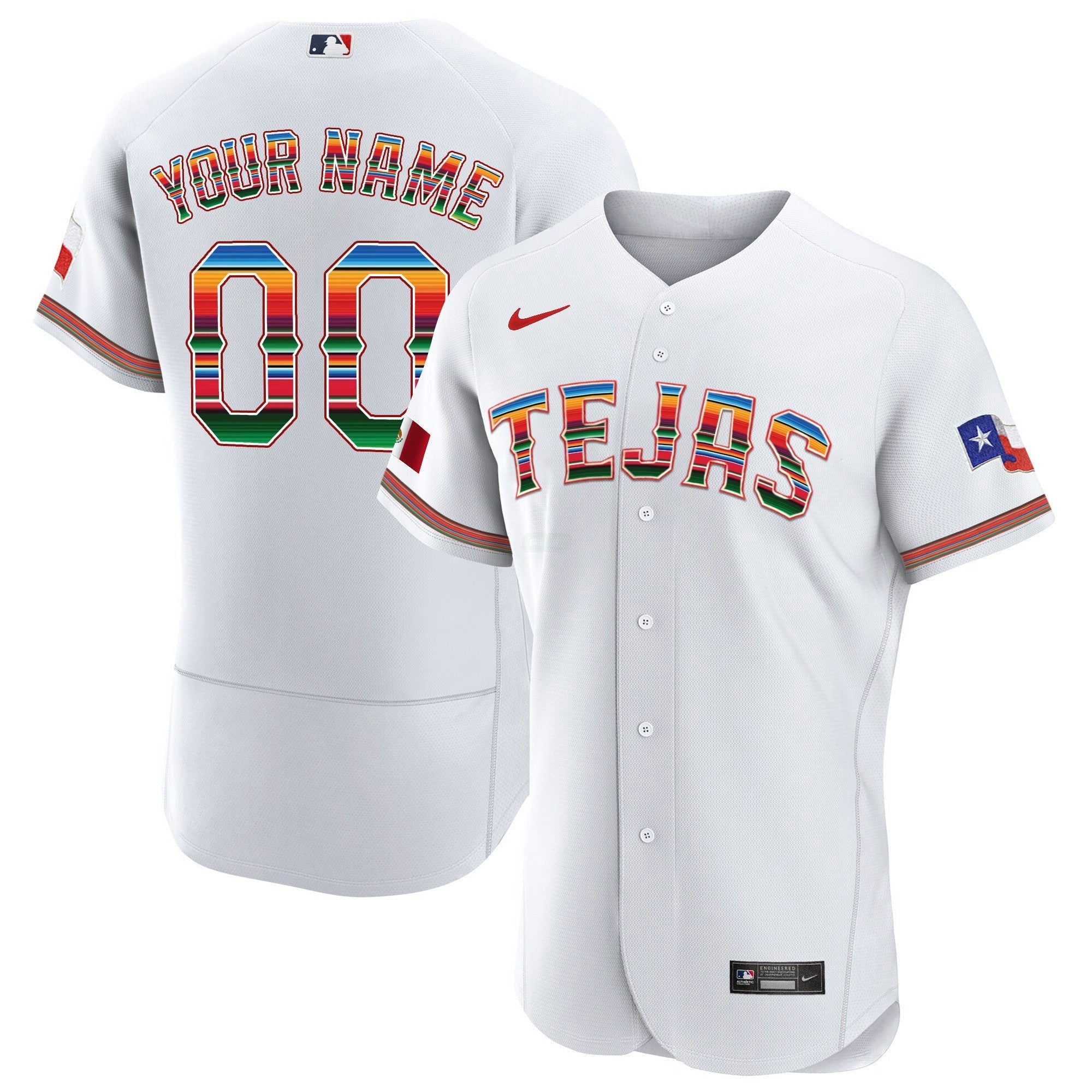 Camisa MLB Texas Mexican Jersey
