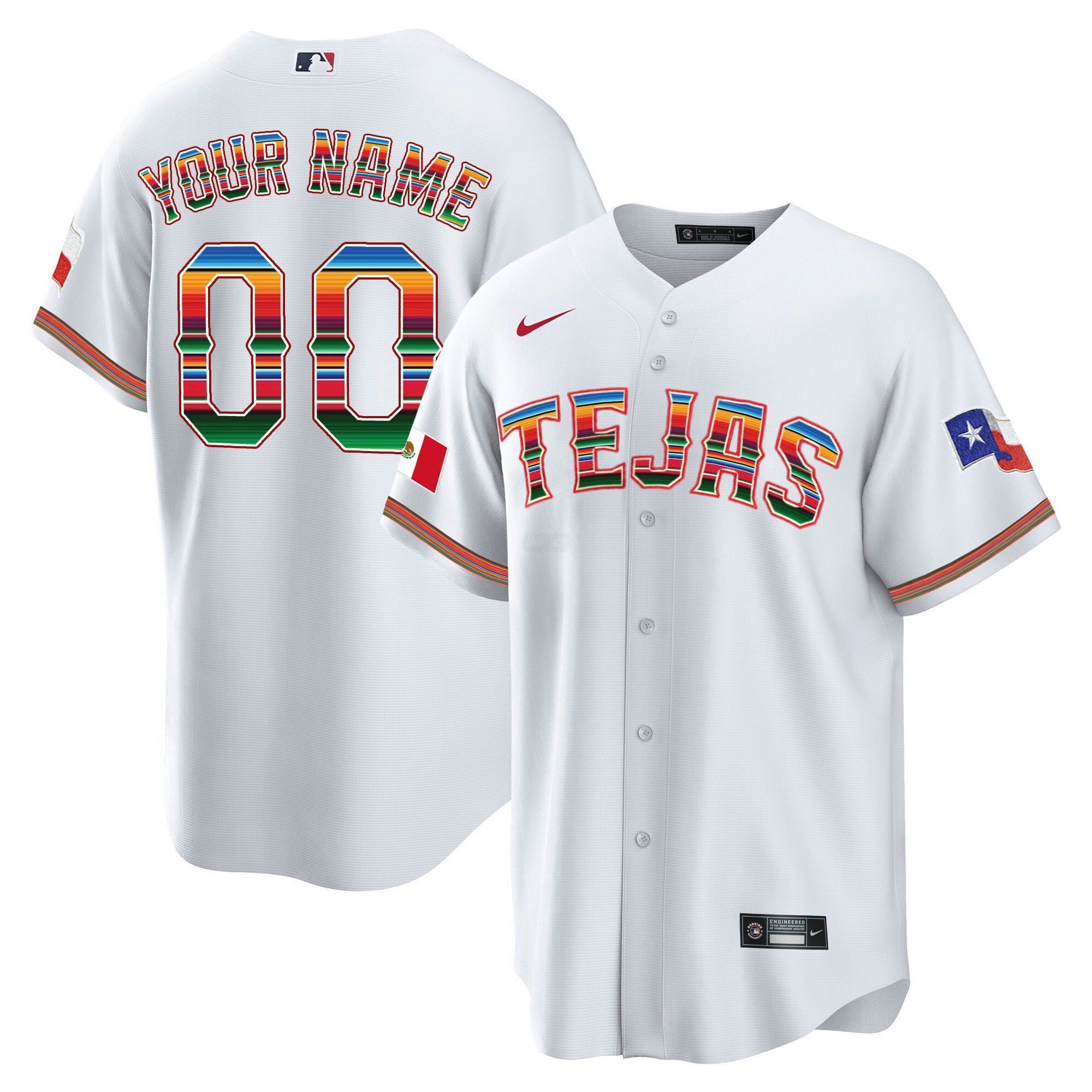 Camisa MLB Texas Mexican Jersey V2