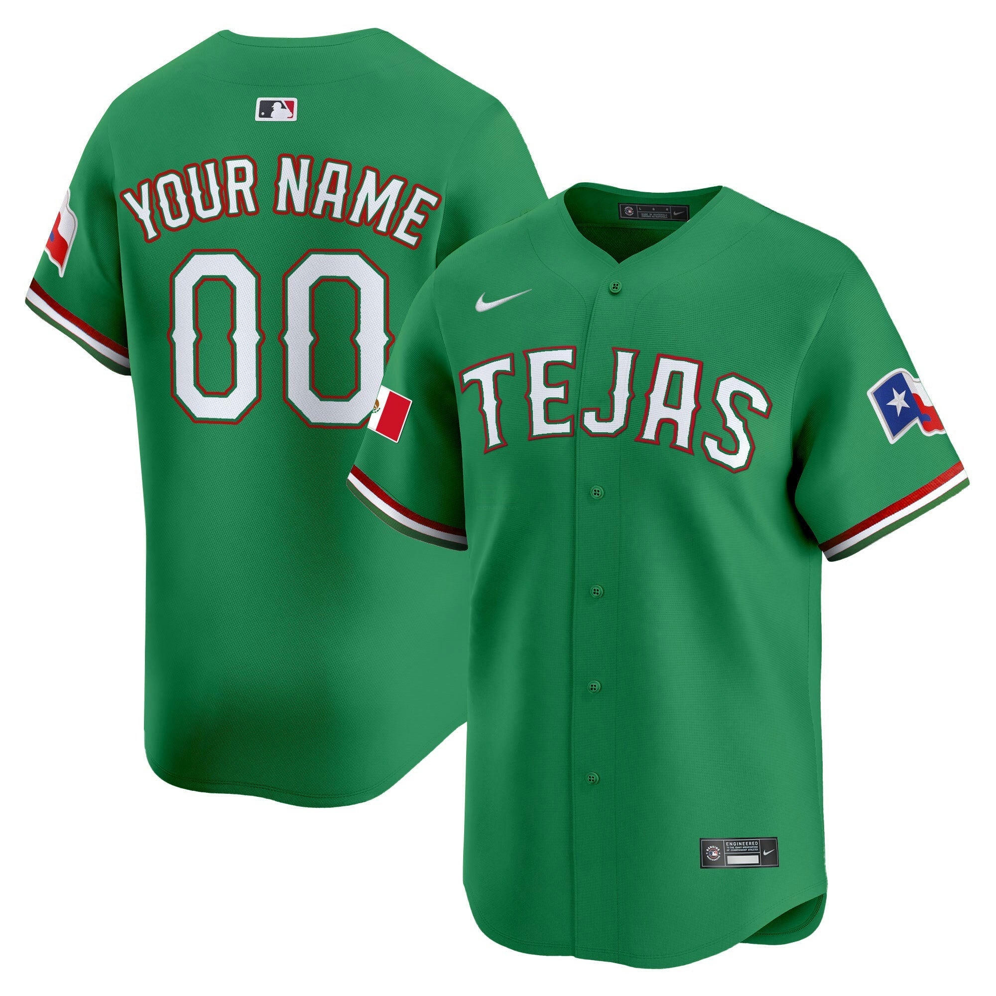 Camisa MLB Texas Mexico Vapor Premier Limited Jersey