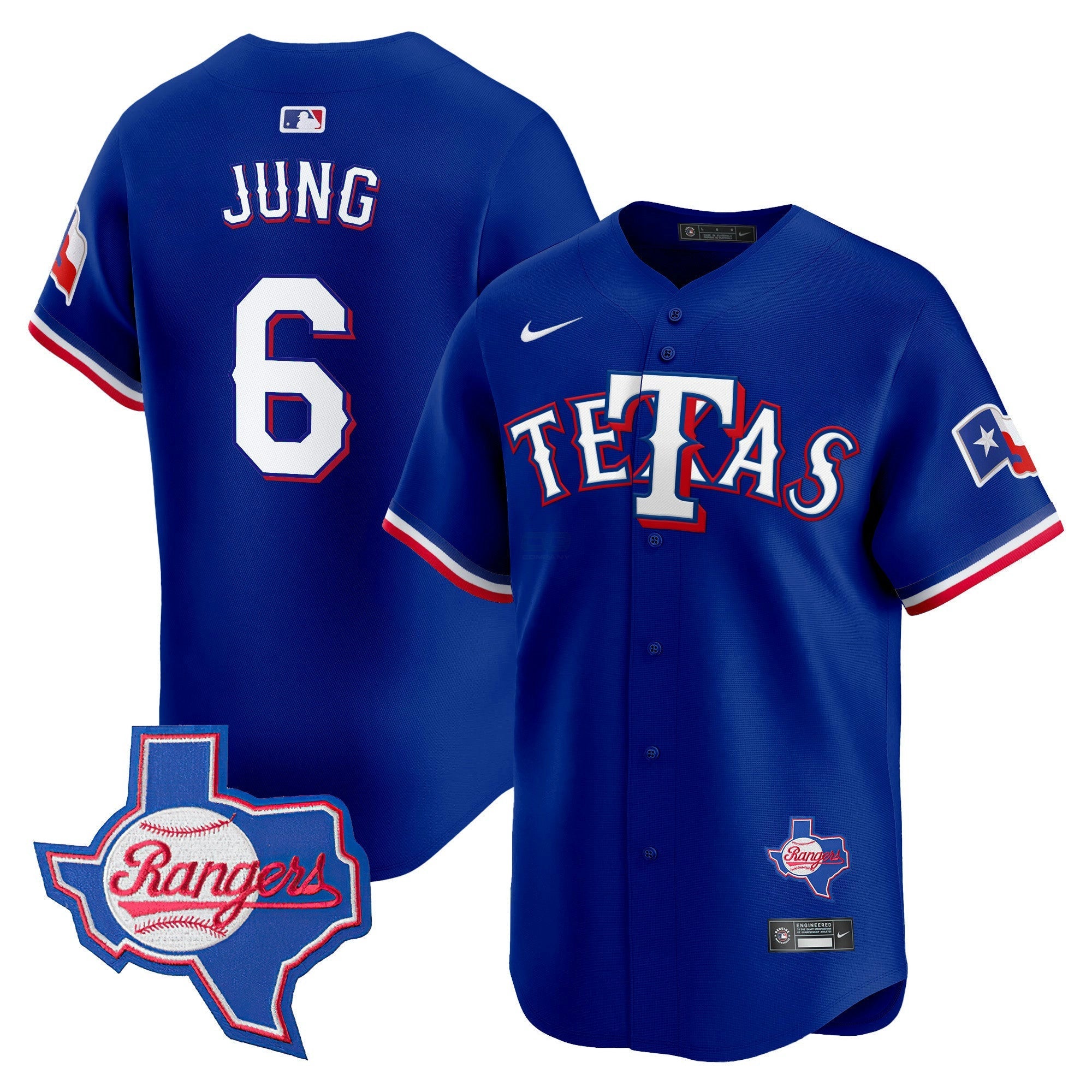 Camisa MLB Texas ‘Tetas’ Vapor Premier Limited Jersey