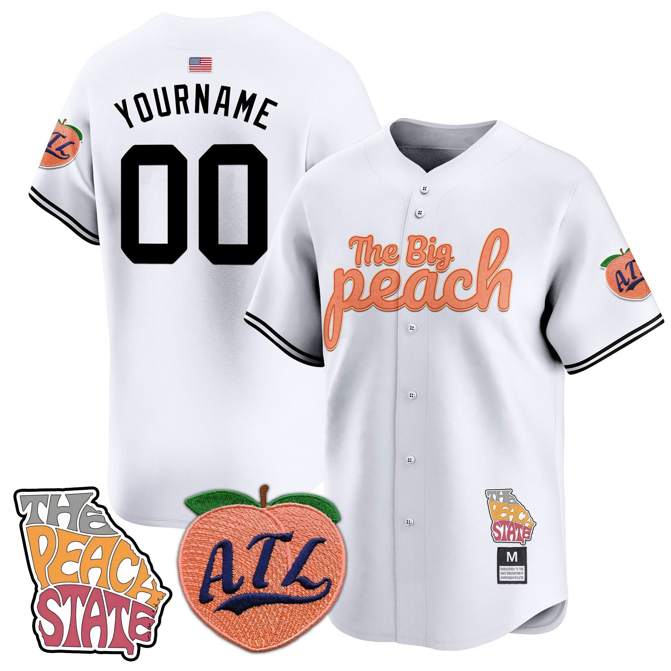 Camisa MLB The Big Peach Vapor Premier Limited Jersey