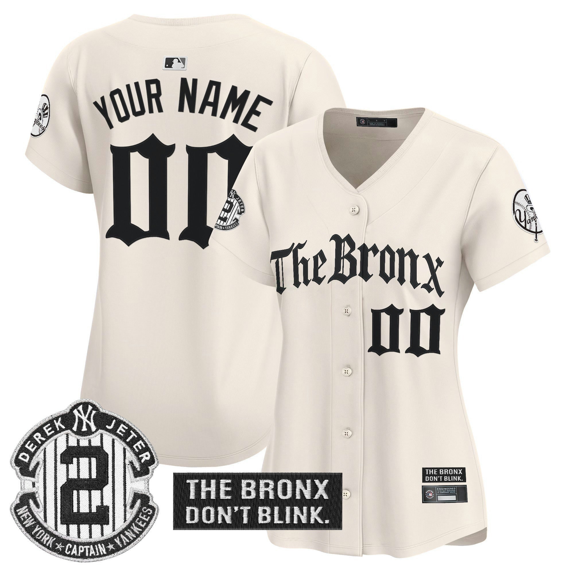 Camisa MLB ‘The Bronx – Gothic Ink Drop Edition’ Vapor Premier Limited Jersey