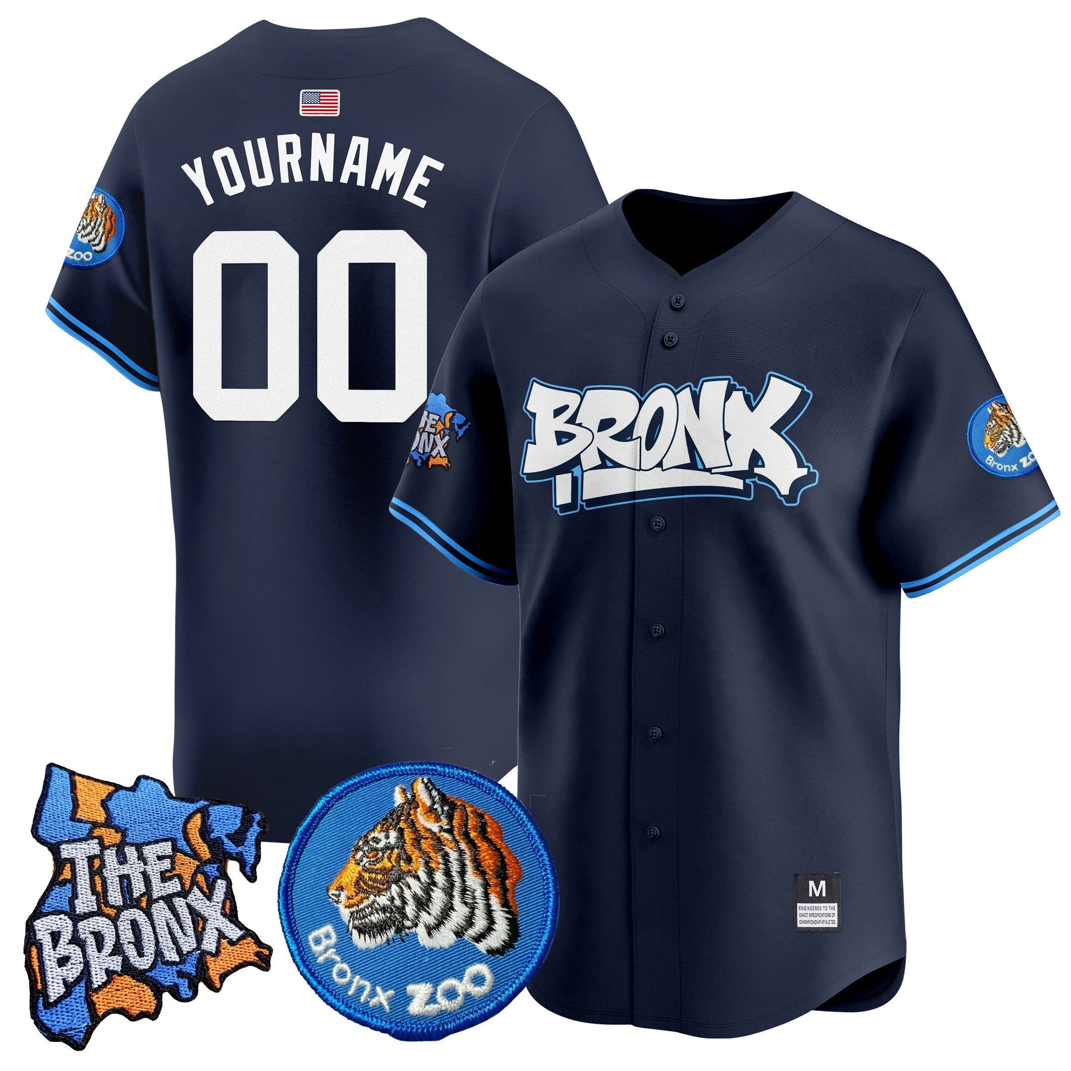 Camisa MLB The Bronx Graffiti Vapor Premier Limited Jersey
