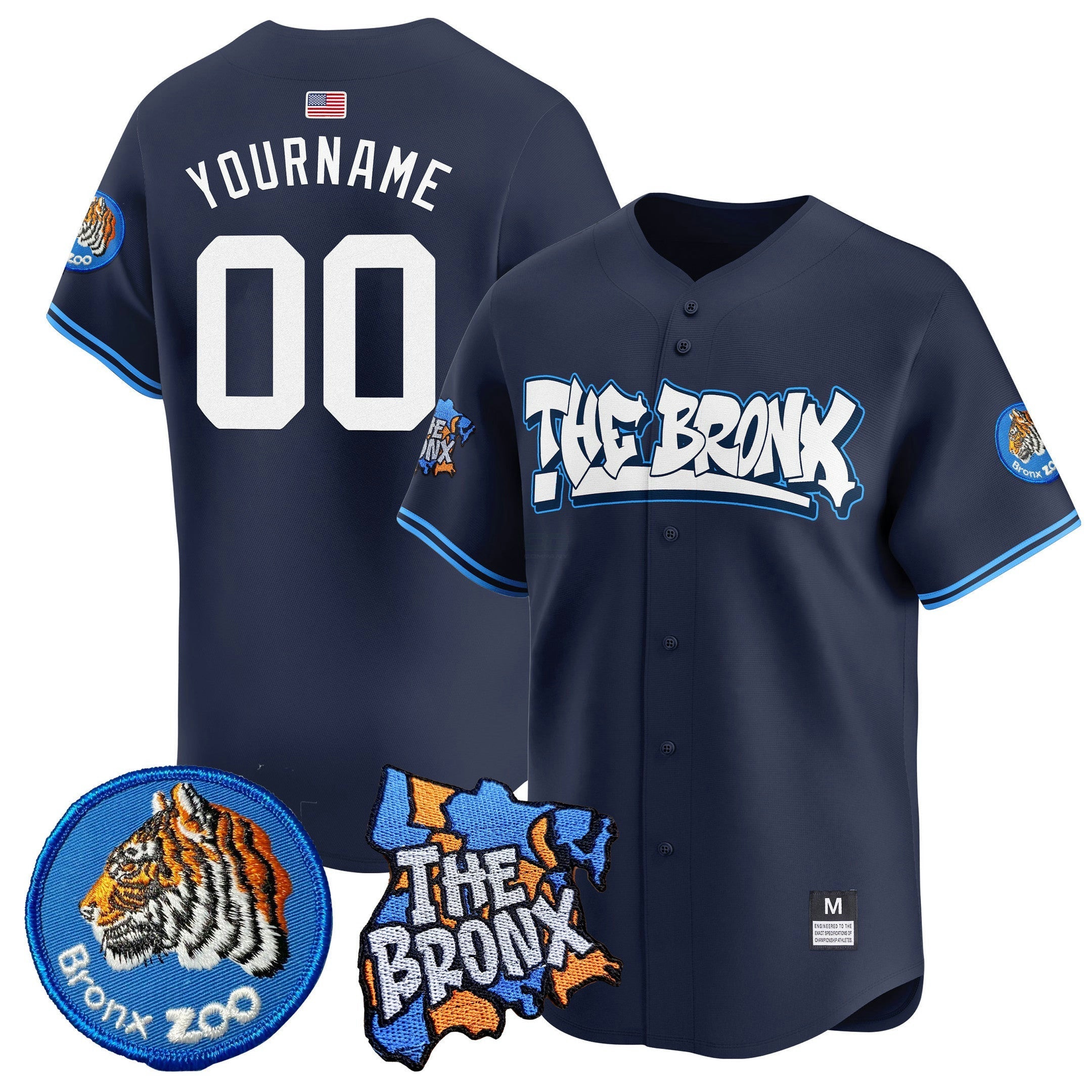 Camisa MLB The Bronx Graffiti Vapor Premier Limited Jersey V2