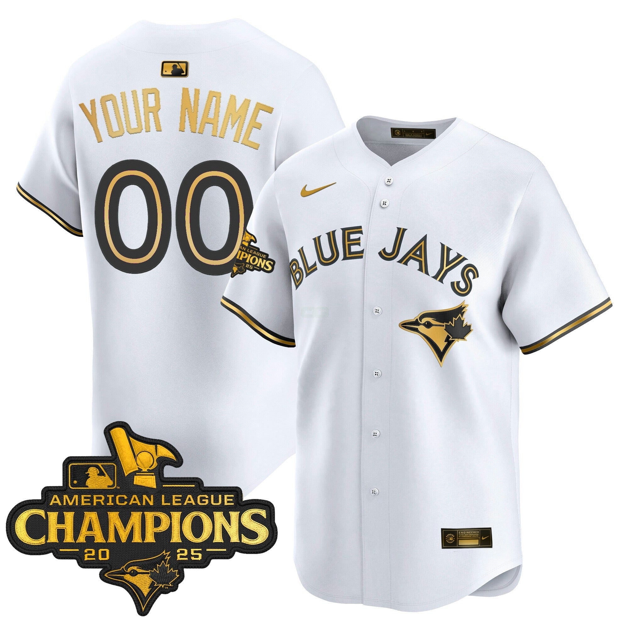 Camisa MLB Toronto 2025 American League Champions Vapor Premier Limited Jersey