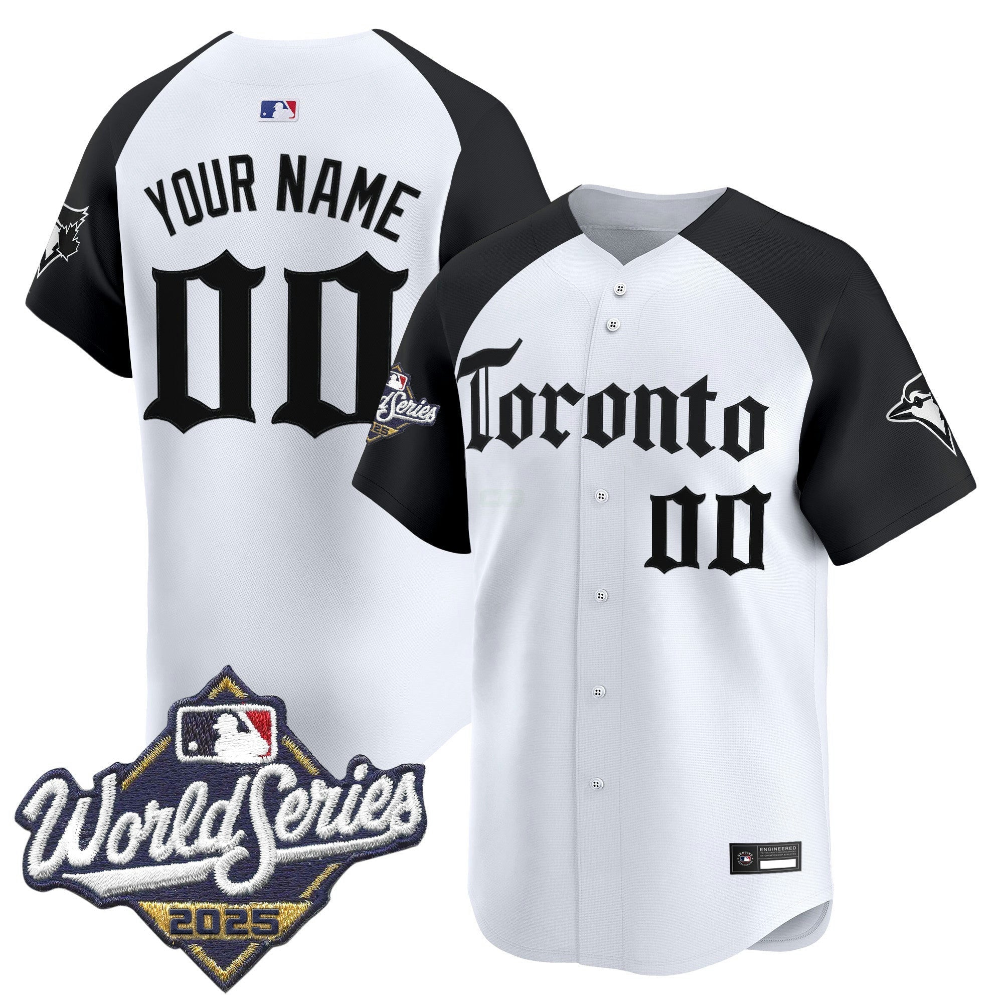 Camisa MLB Toronto 2025 World Series Vapor Premier Limited Jersey – Gothic North Edition