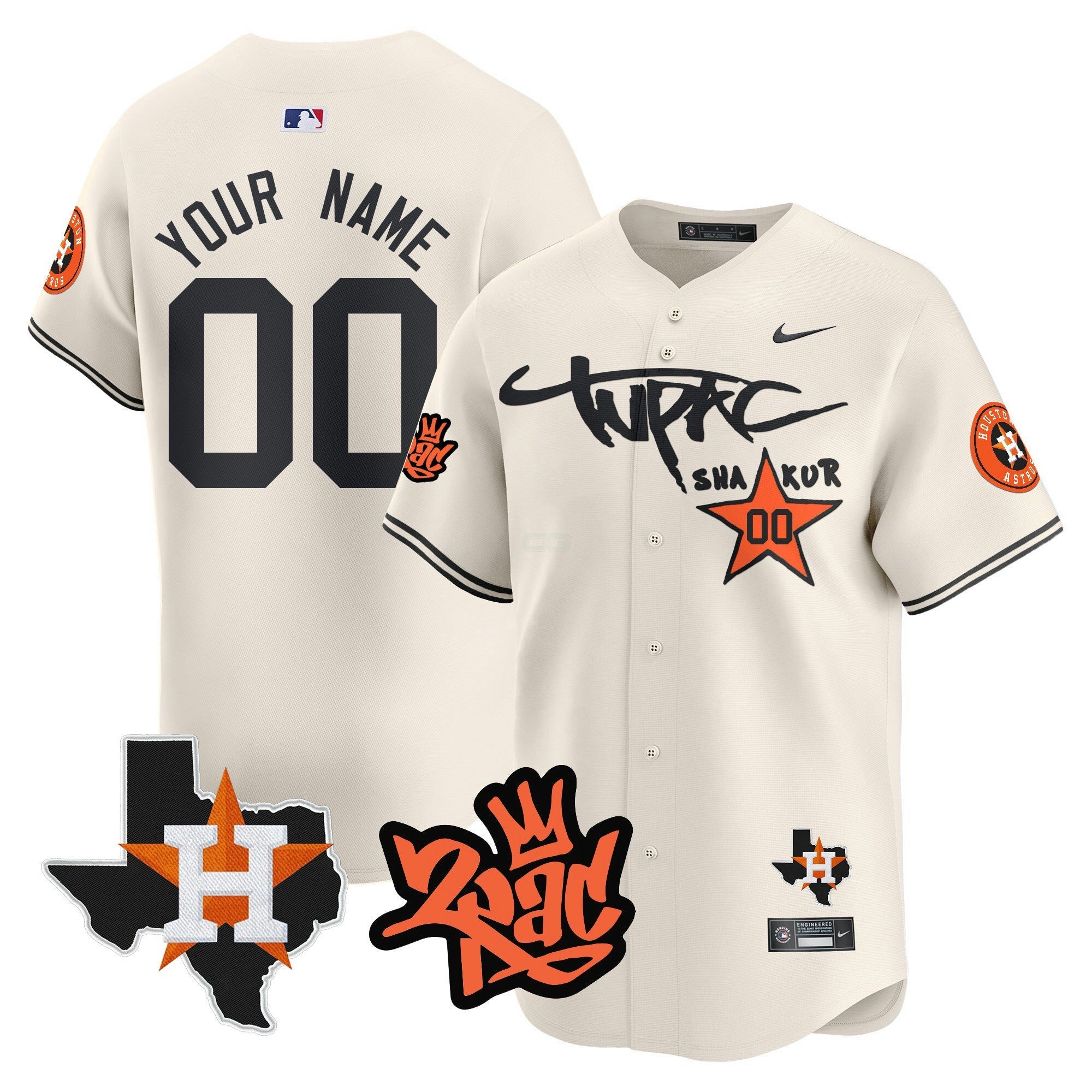 Camisa MLB Tupac Shakur Vapor Premier Limited Jersey