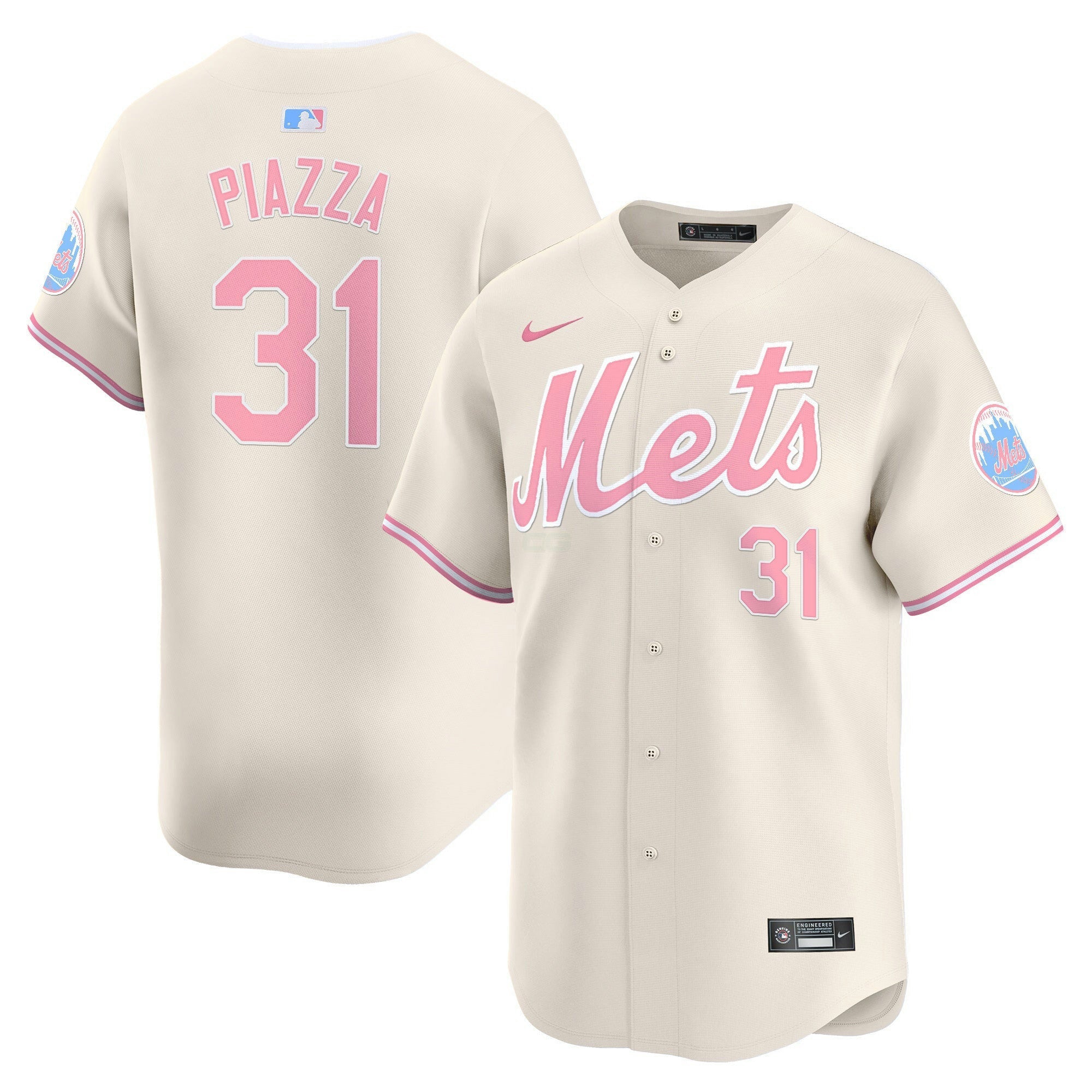 Camisa MLB Unisex Bubblegum Pink Vapor Premier Limited Jersey