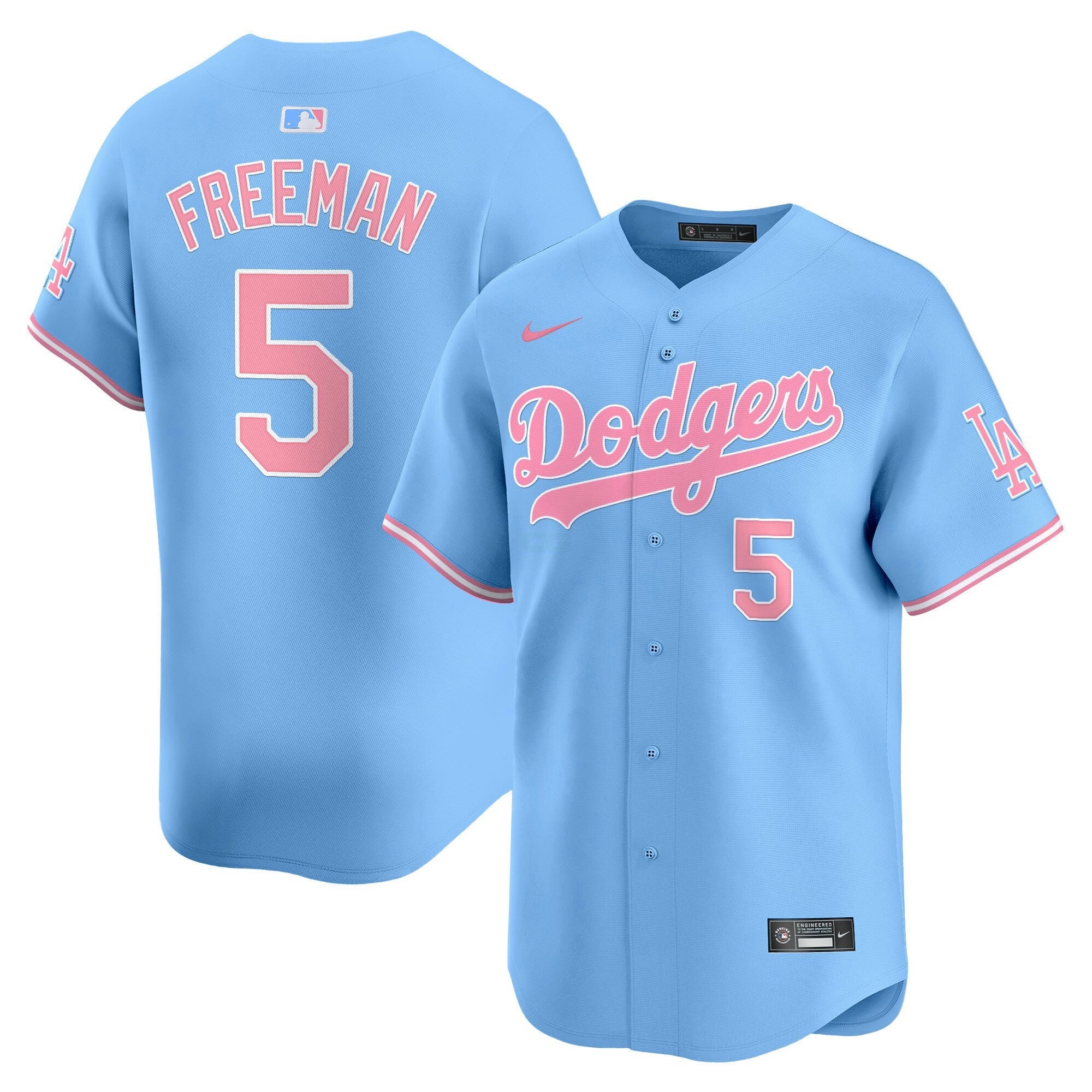 Camisa MLB Unisex Bubblegum Pink Vapor Premier Limited Jersey