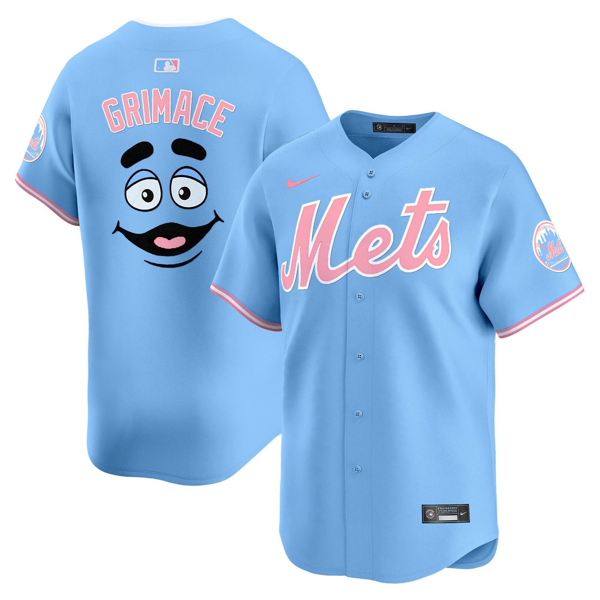 Camisa MLB Unisex Bubblegum Pink Vapor Premier Limited Jersey