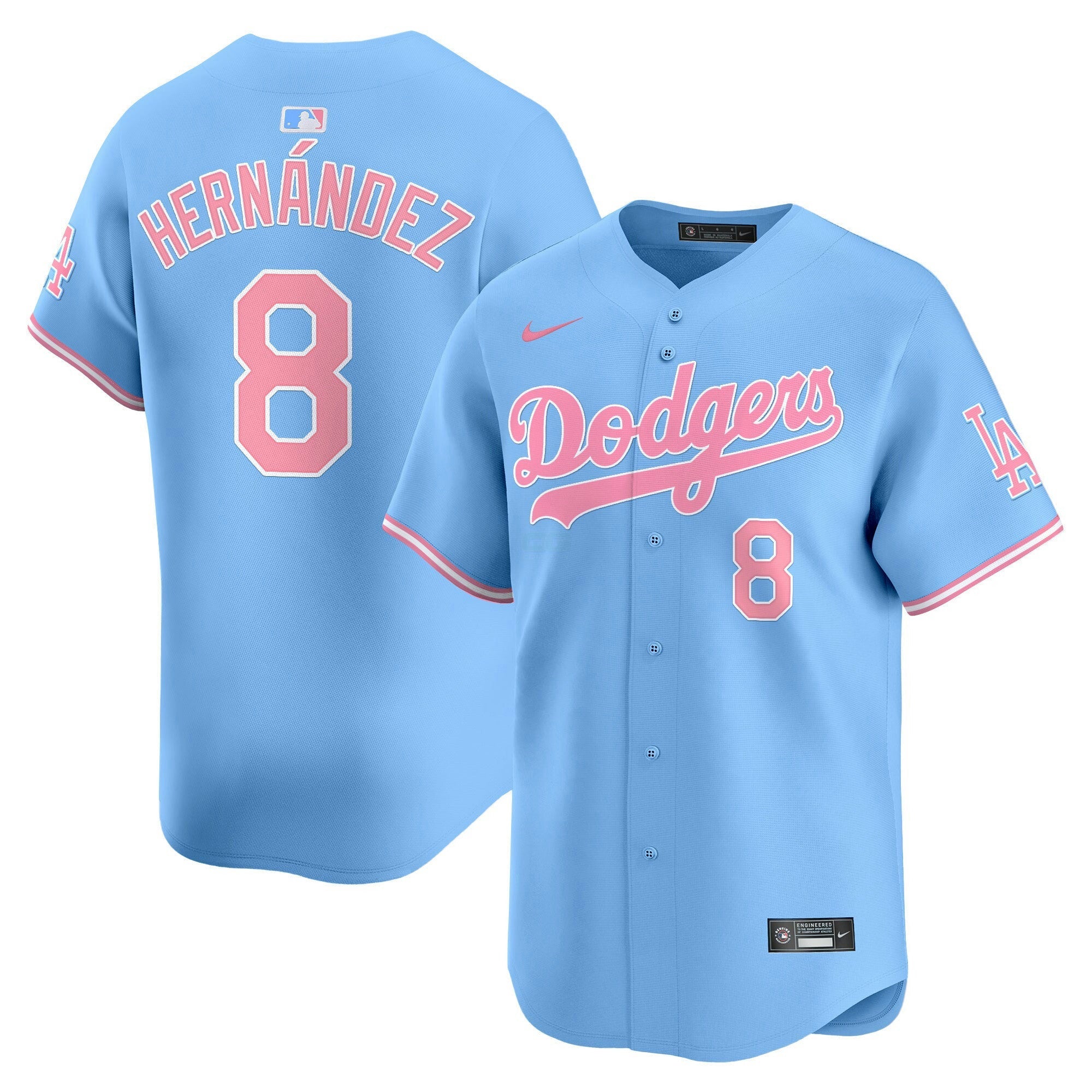 Camisa MLB Unisex Bubblegum Pink Vapor Premier Limited Jersey