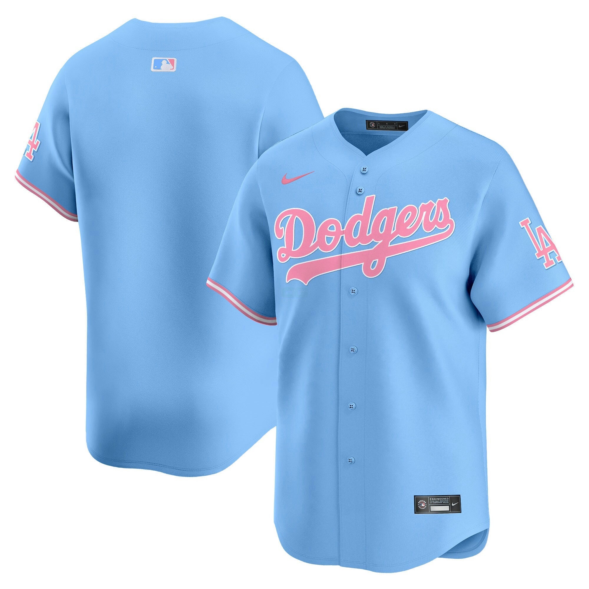 Camisa MLB Unisex Bubblegum Pink Vapor Premier Limited Jersey
