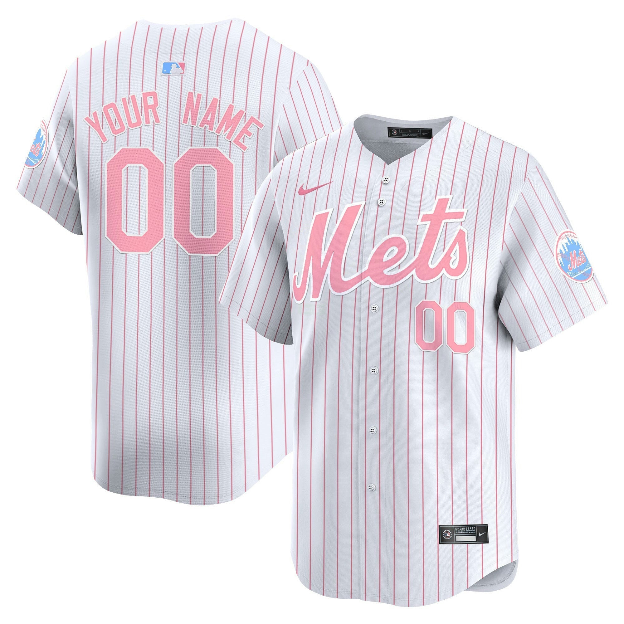 Camisa MLB Unisex Bubblegum Pink Vapor Premier Limited Jersey