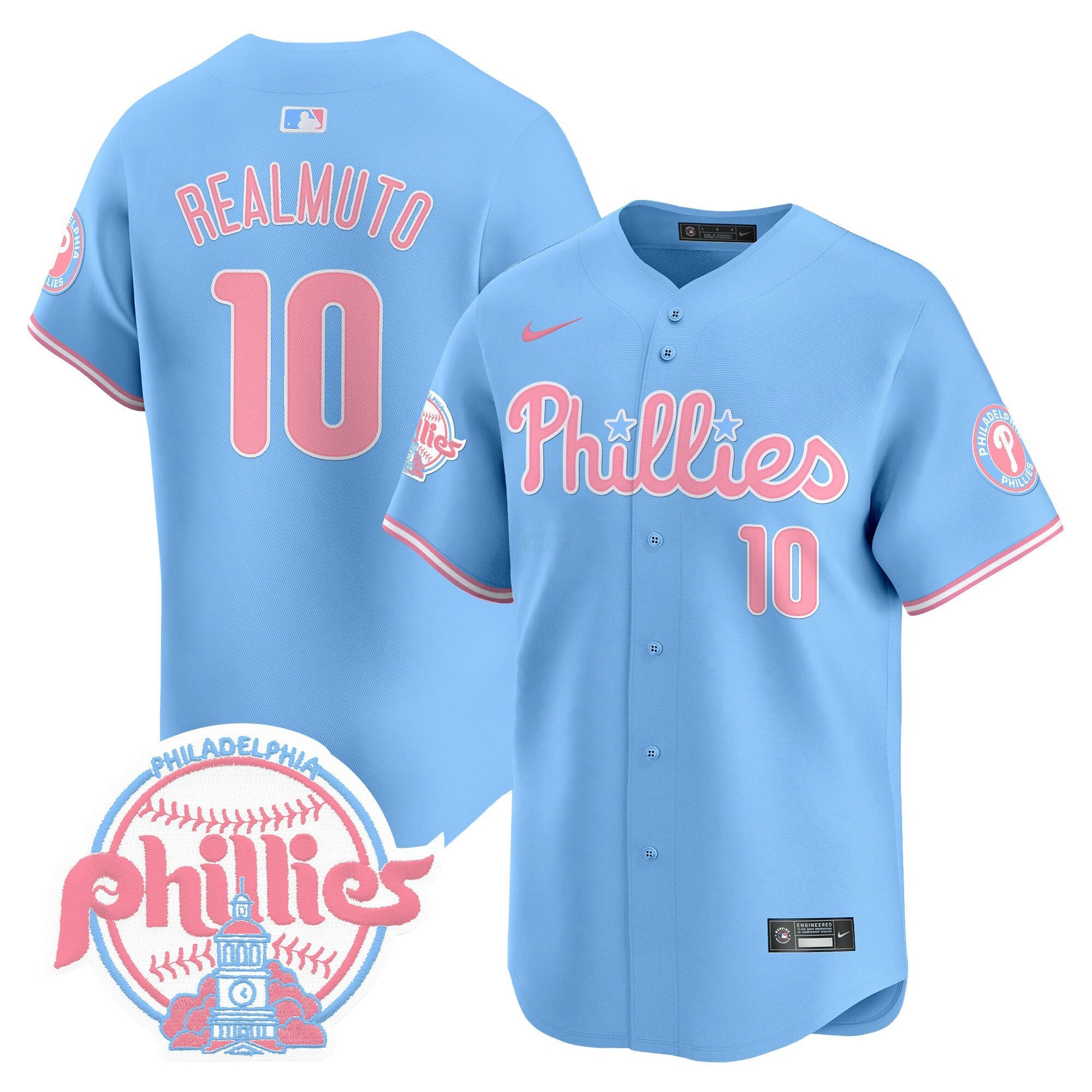 Camisa MLB Unisex Bubblegum Pink Vapor Premier Limited Jersey V2