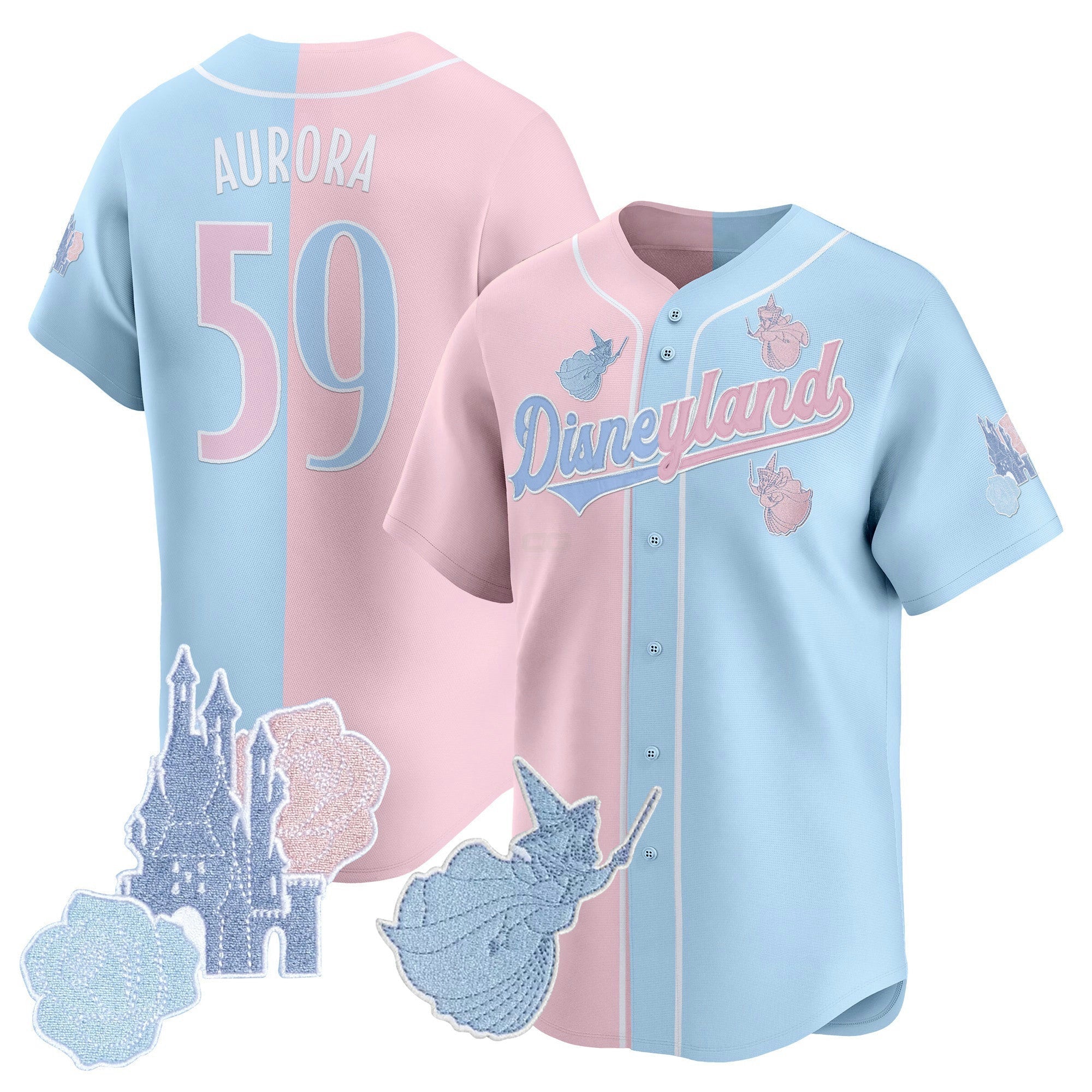 Camisa MLB Unisex Disney Princess Vapor Jersey
