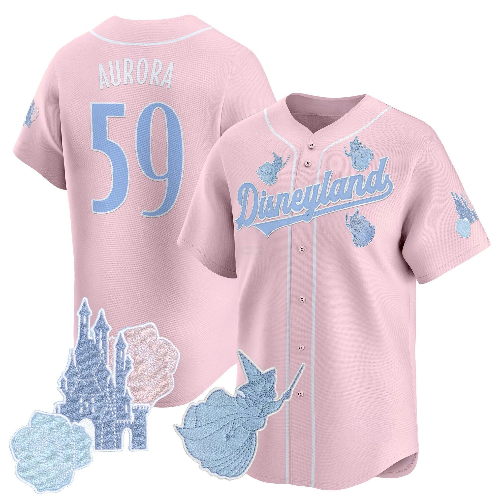 Camisa MLB Unisex Disney Princess Vapor Jersey