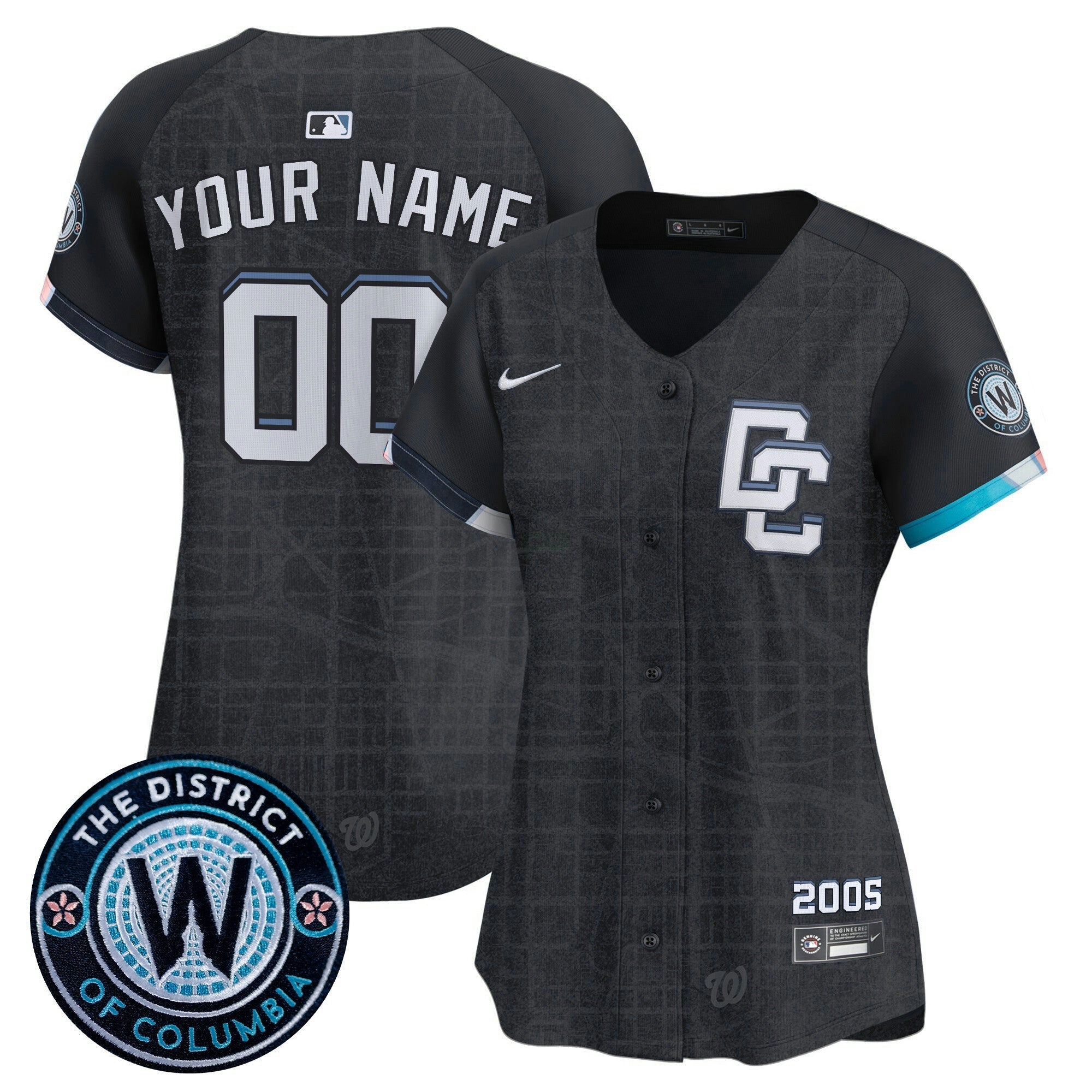 Camisa MLB Washington 2025 City Connect Vapor Premier Limited Jersey – Stitched