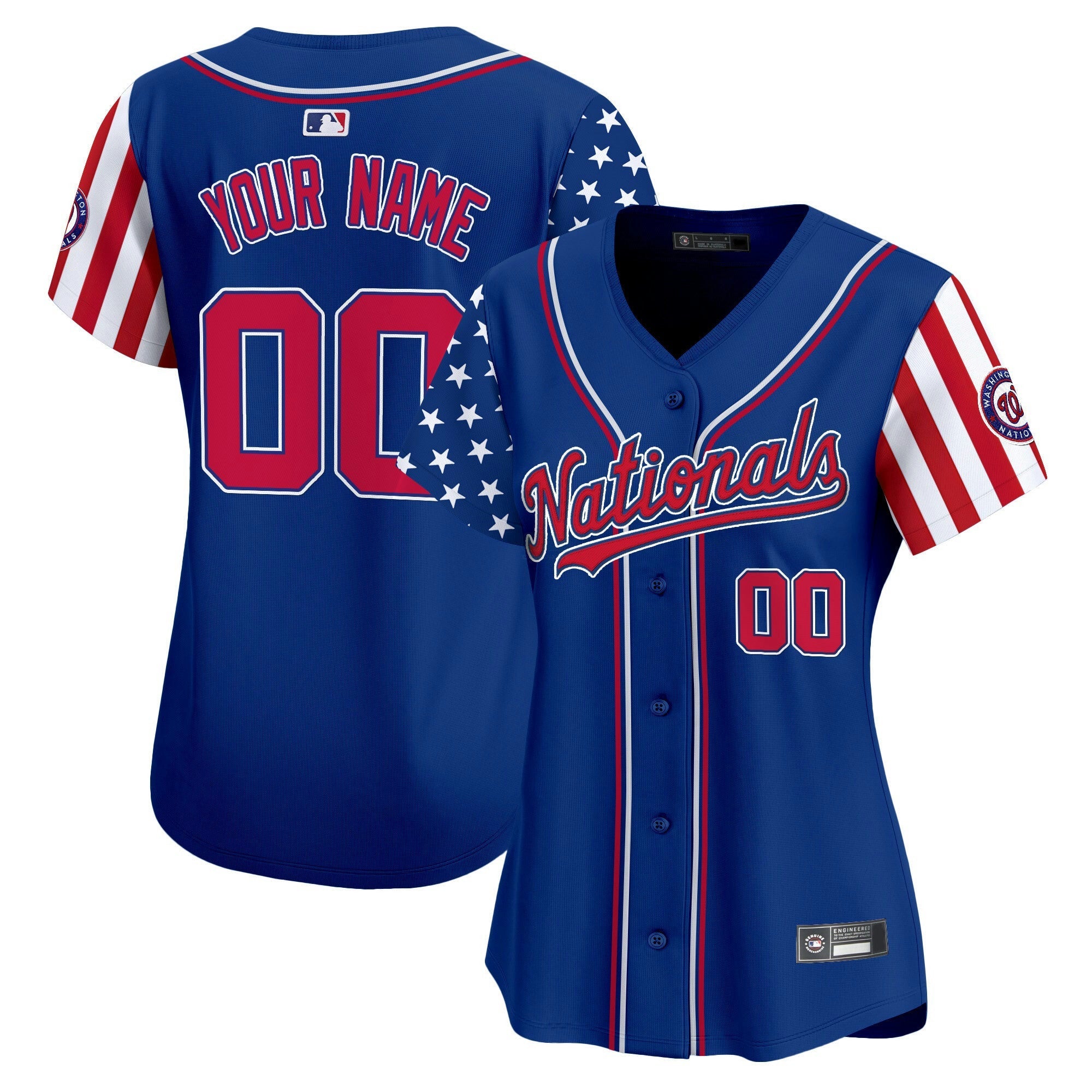 Camisa MLB Washington 2025 Independence Day Vapor Premier Limited Jersey