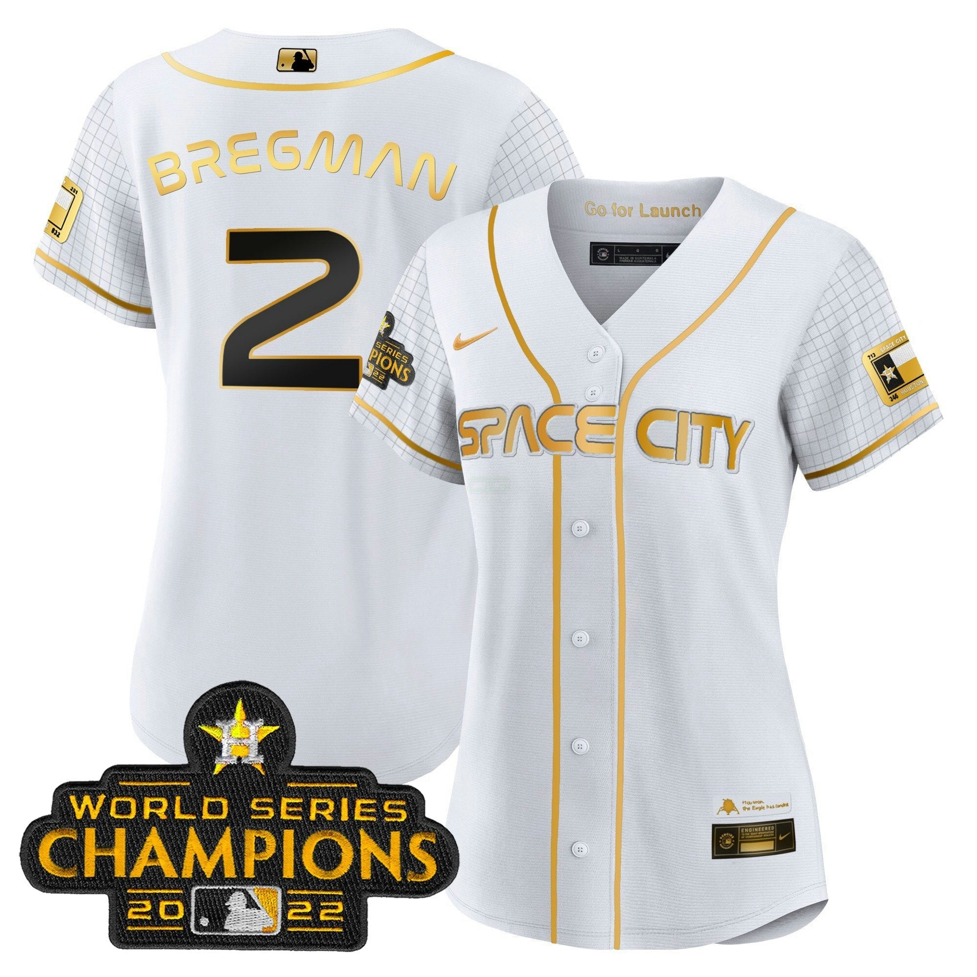 Camisa MLB Women’s 2023 Space City Champions Jersey
