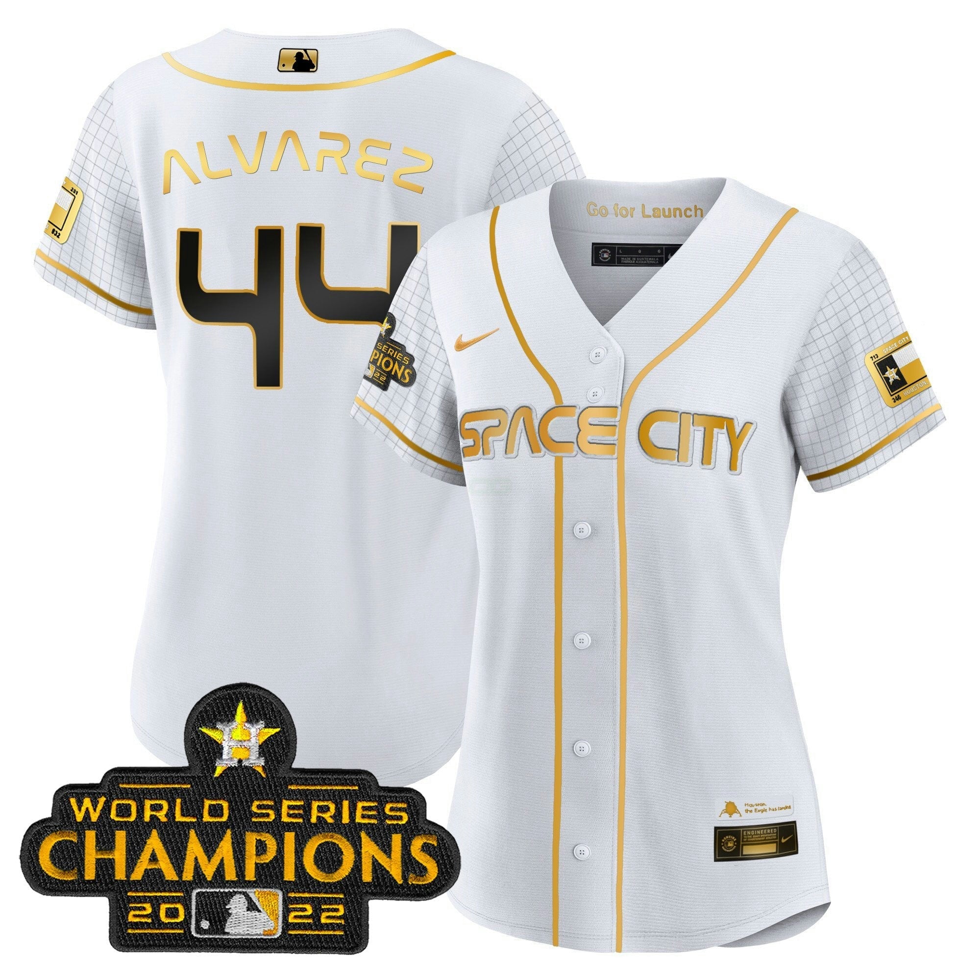 Camisa MLB Women’s 2023 Space City Champions Jersey