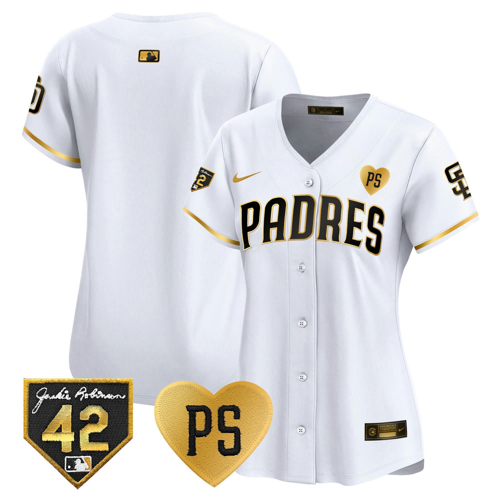 Camisa MLB Women’s 2024 “For Peter” & Robinson Patch Vapor Premier Limited Jersey