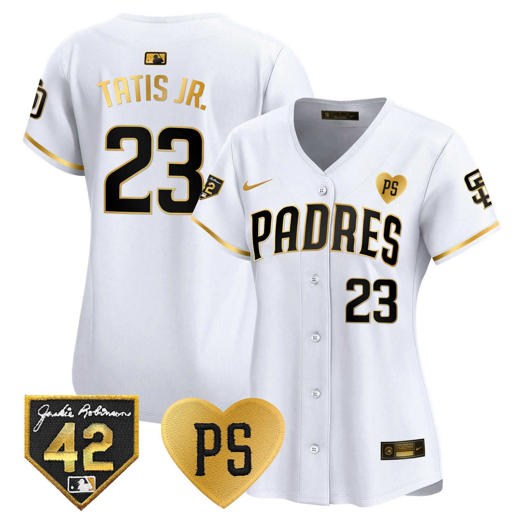 Camisa MLB Women’s 2024 “For Peter” & Robinson Patch Vapor Premier Limited Jersey