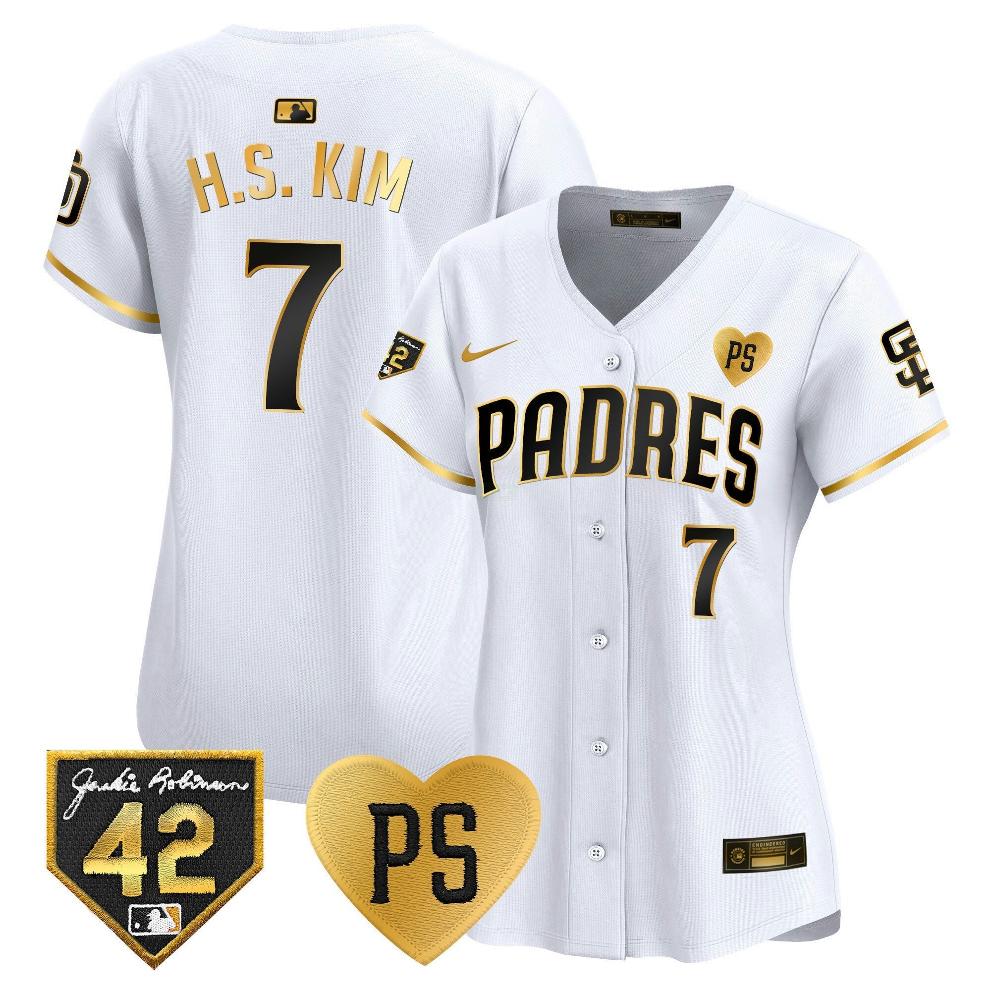 Camisa MLB Women’s 2024 “For Peter” & Robinson Patch Vapor Premier Limited Jersey