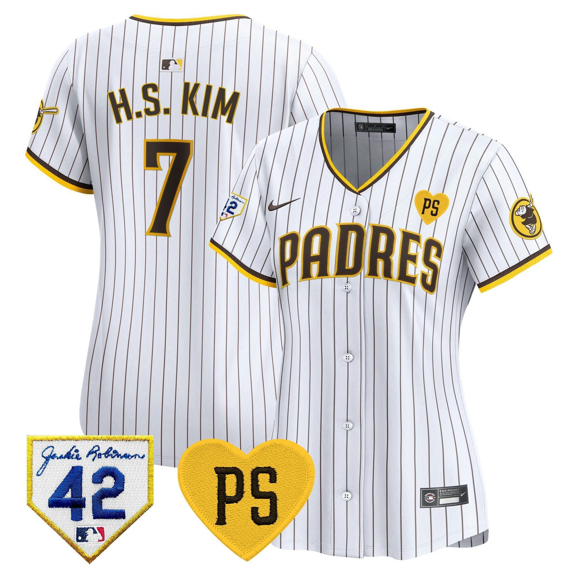 Camisa MLB Women’s 2024 “For Peter” & Robinson Patch Vapor Premier Limited Jersey