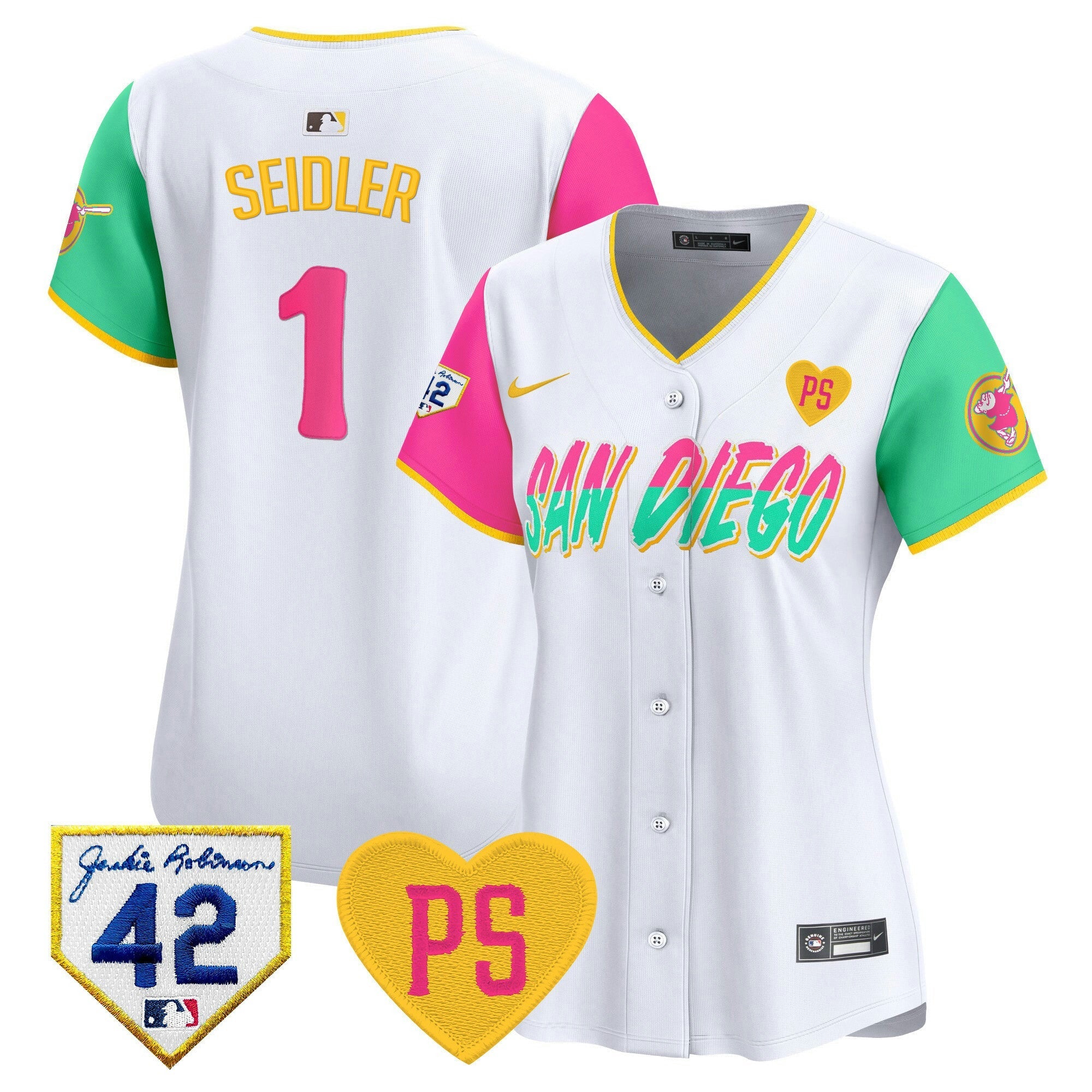 Camisa MLB Women’s 2024 “For Peter” & Robinson Patch Vapor Premier Limited Jersey