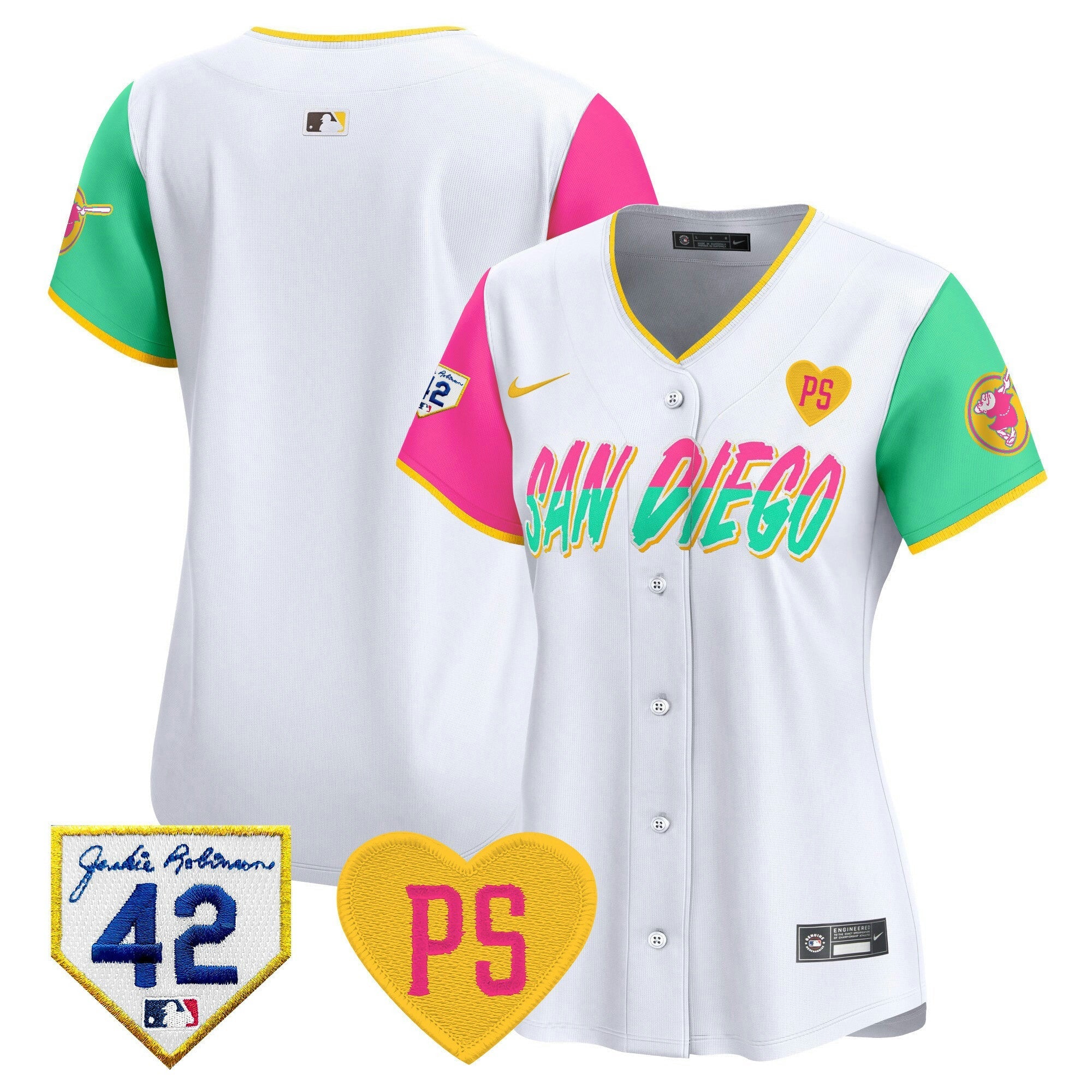 Camisa MLB Women’s 2024 “For Peter” & Robinson Patch Vapor Premier Limited Jersey