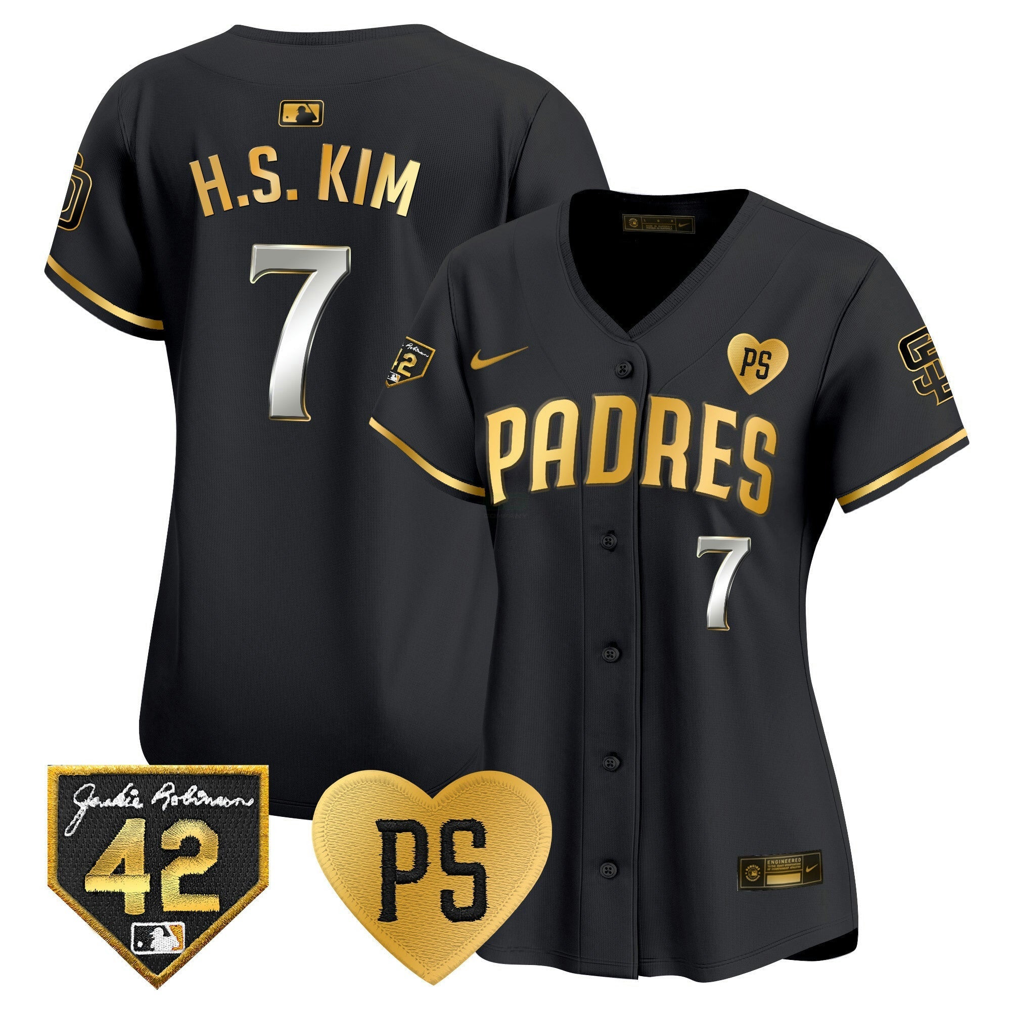 Camisa MLB Women’s 2024 “For Peter” & Robinson Patch Vapor Premier Limited Jersey