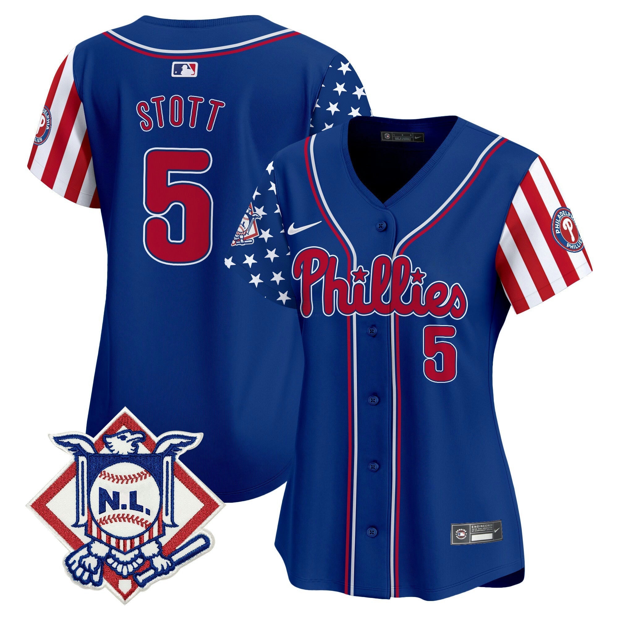 Camisa MLB Women’s 2024 Fourth of July Vapor Premier Limited Jersey V2