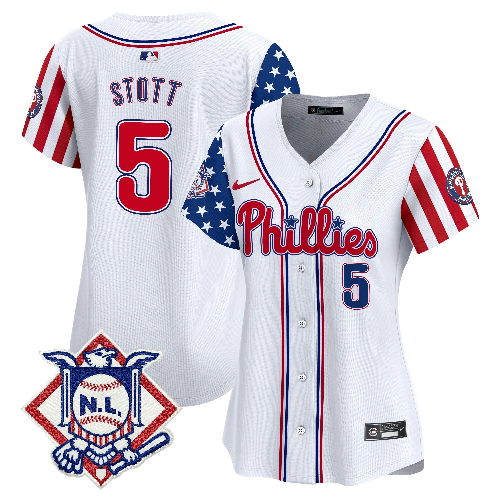 Camisa MLB Women’s 2024 Fourth of July Vapor Premier Limited Jersey V2