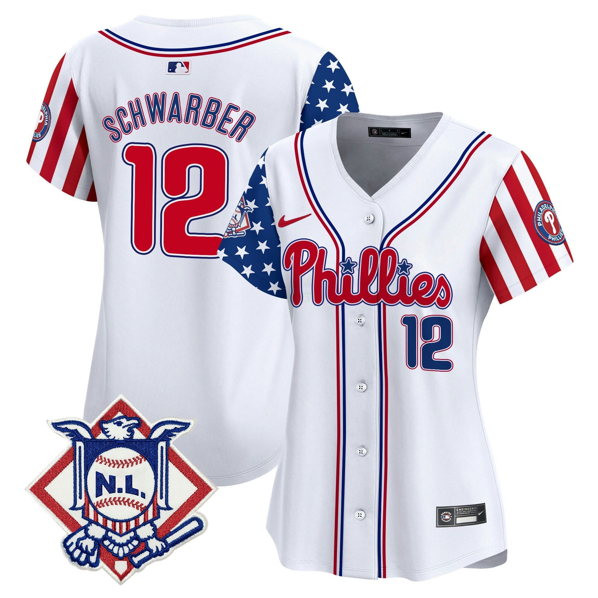 Camisa MLB Women’s 2024 Fourth of July Vapor Premier Limited Jersey V2