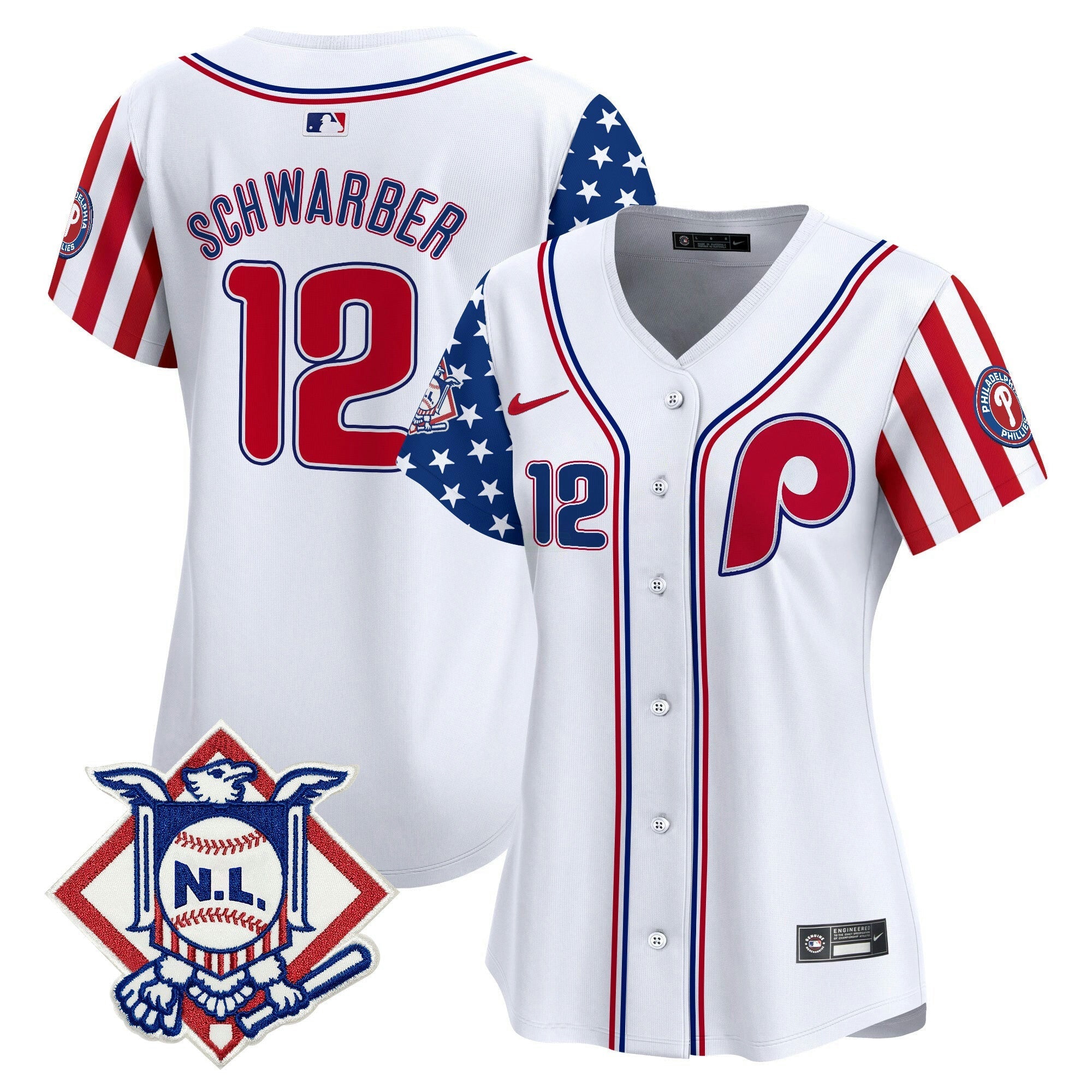 Camisa MLB Women’s 2024 Fourth of July Vapor Premier Limited Jersey V2