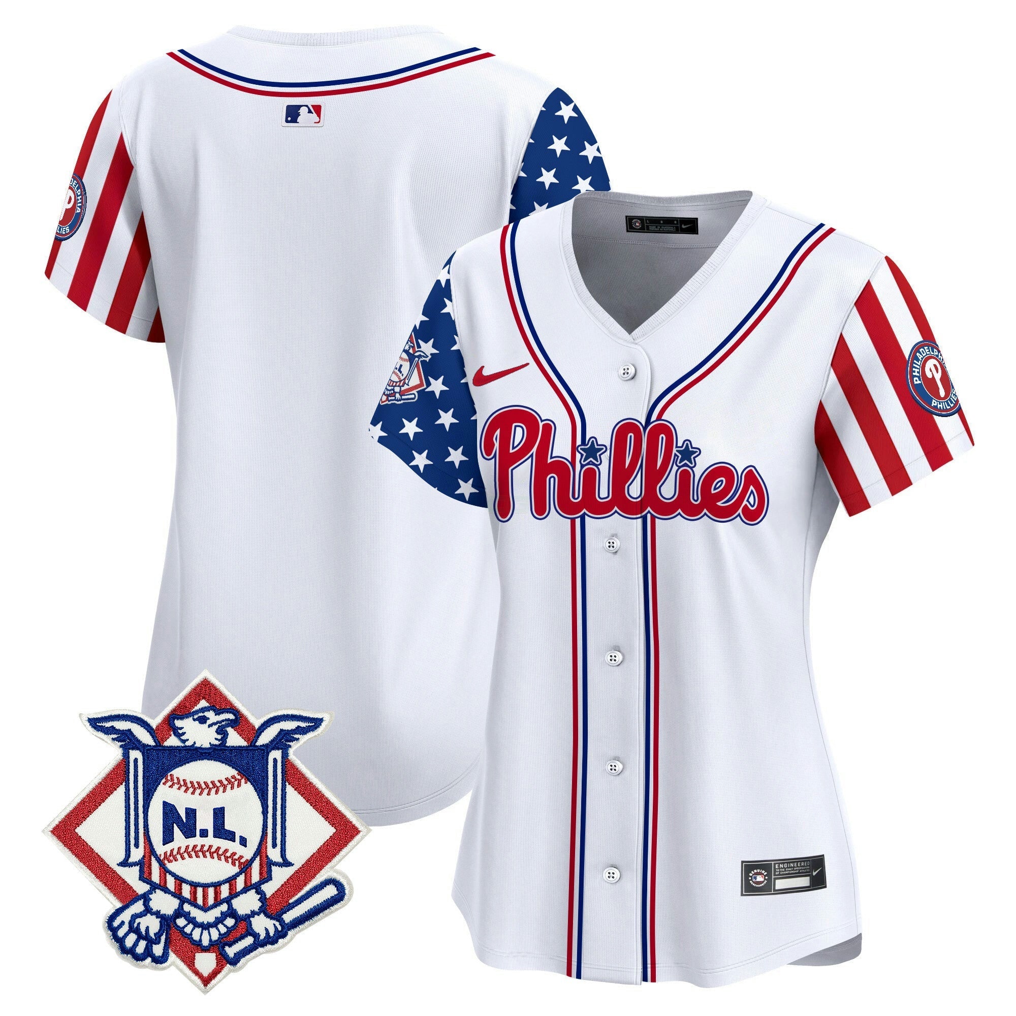 Camisa MLB Women’s 2024 Fourth of July Vapor Premier Limited Jersey V2