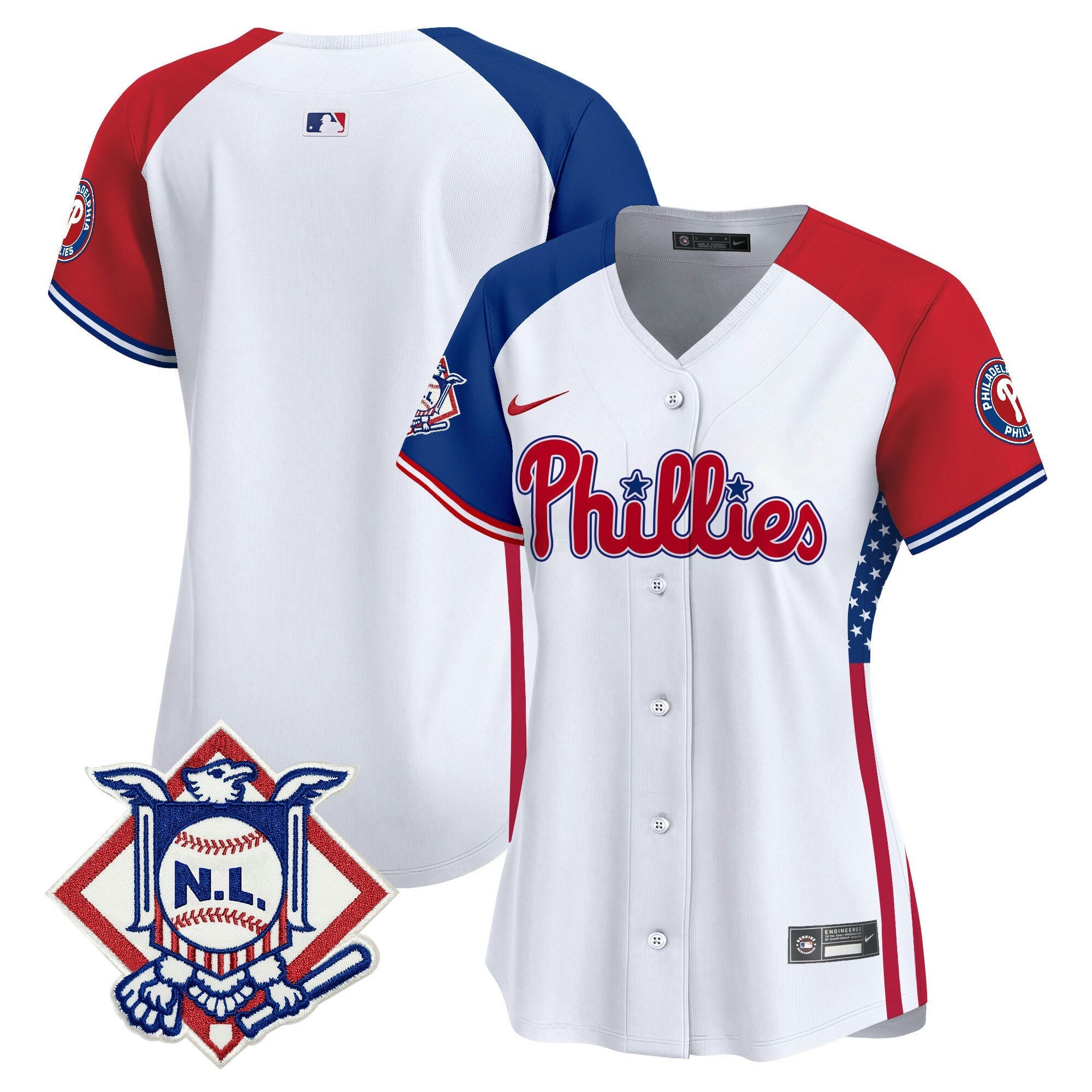 Camisa MLB Women’s 2024 Fourth of July Vapor Premier Limited Jersey V4