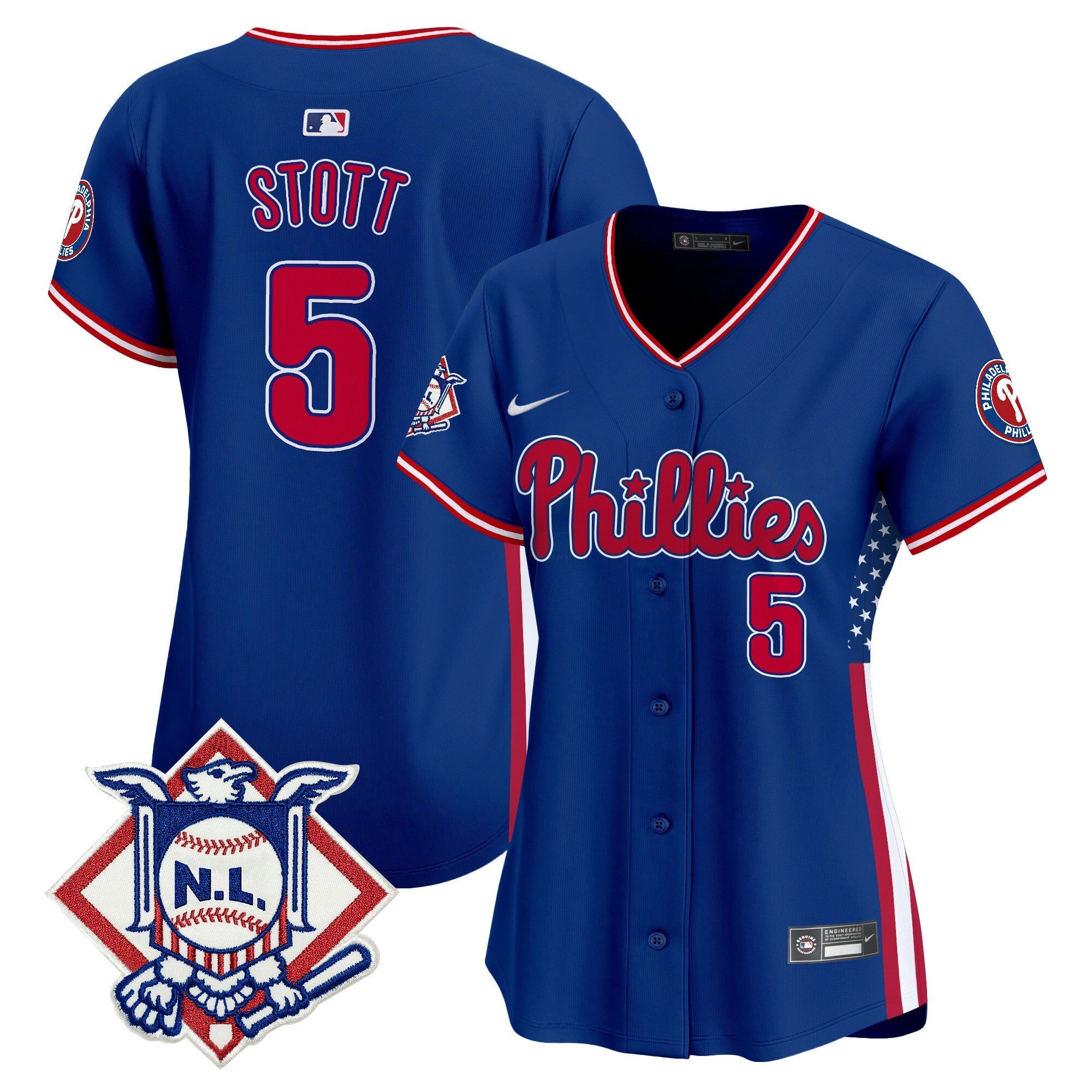 Camisa MLB Women’s 2024 Fourth of July Vapor Premier Limited Jersey V4