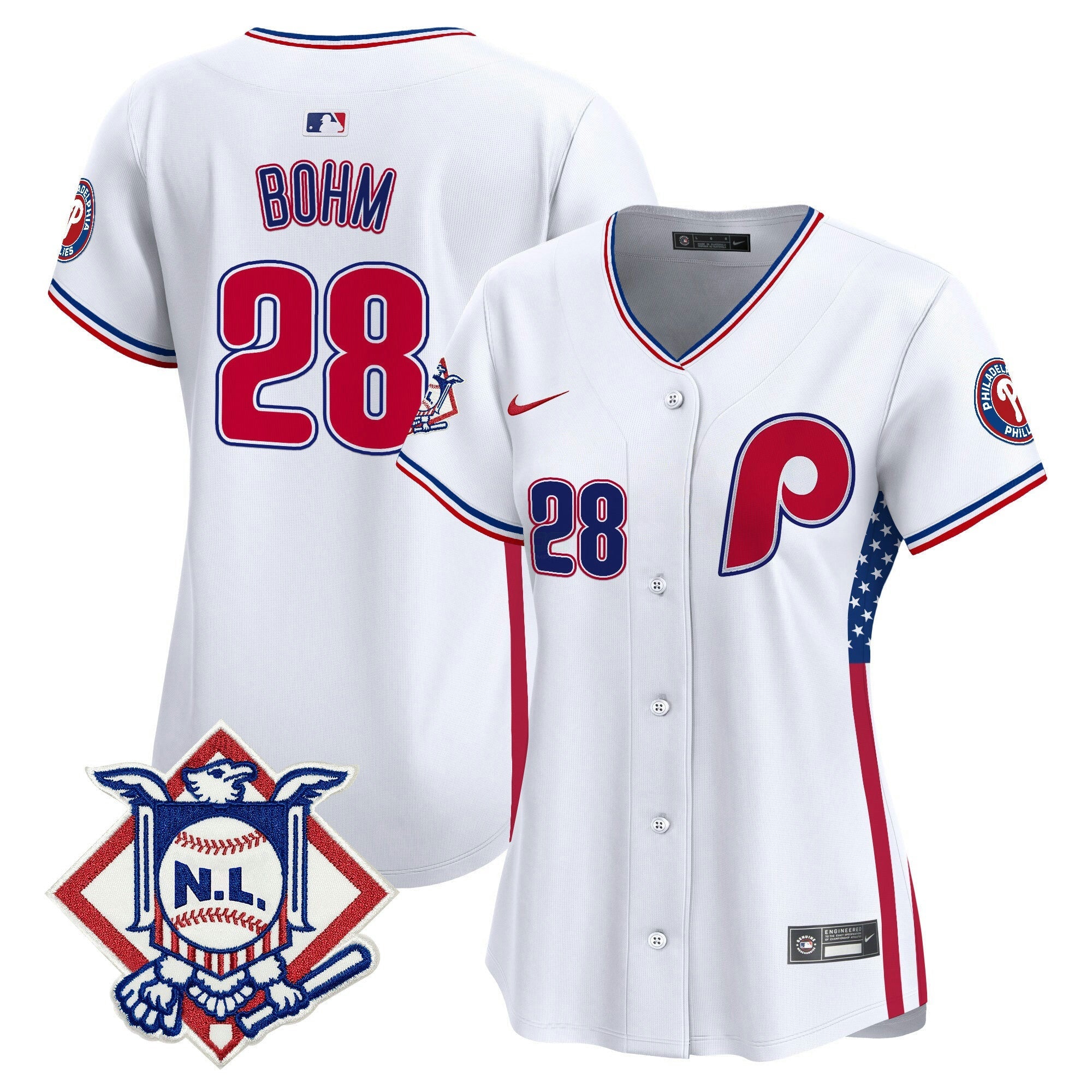 Camisa MLB Women’s 2024 Fourth of July Vapor Premier Limited Jersey V4