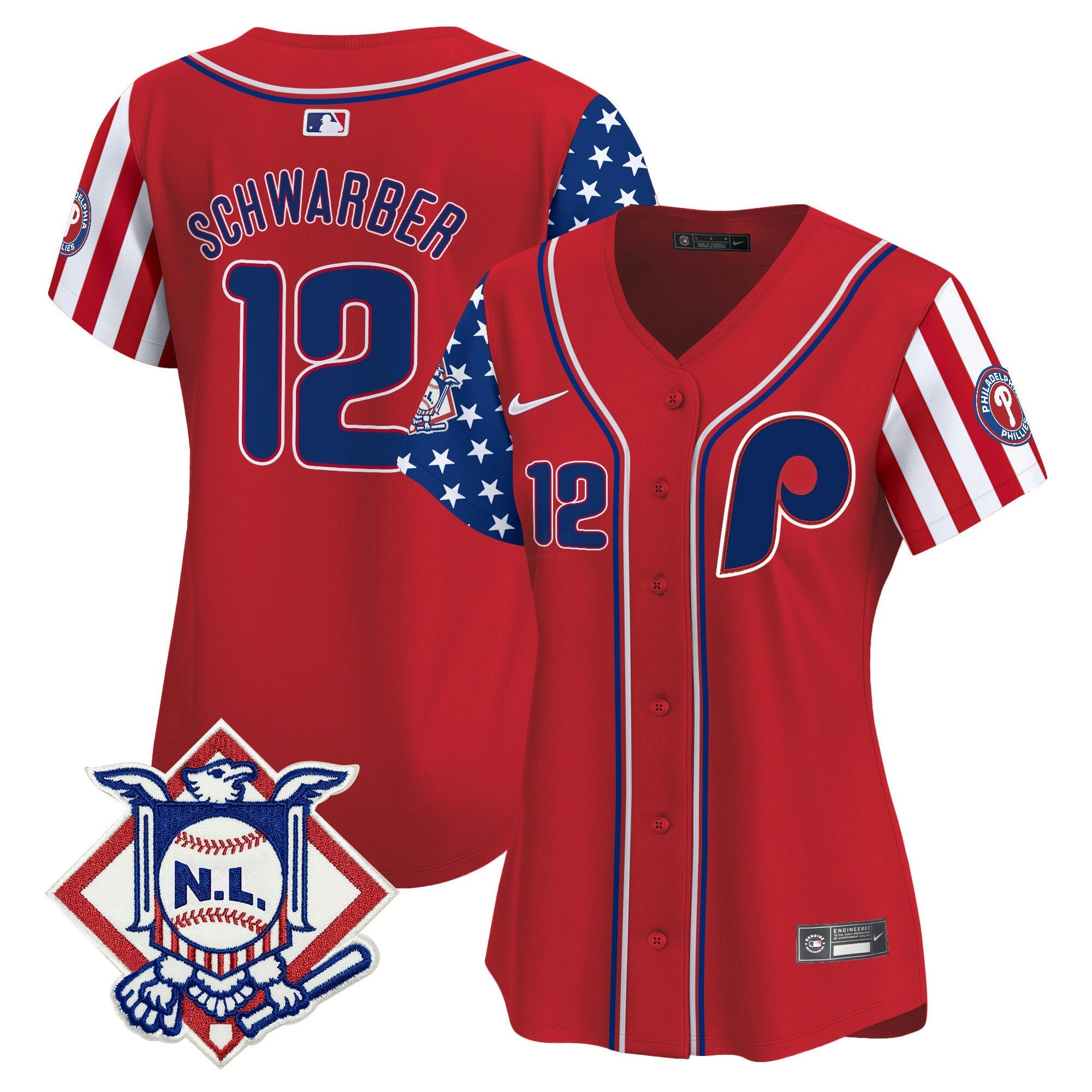 Camisa MLB Women’s 2024 Fourth of July Vapor Premier Limited Jersey