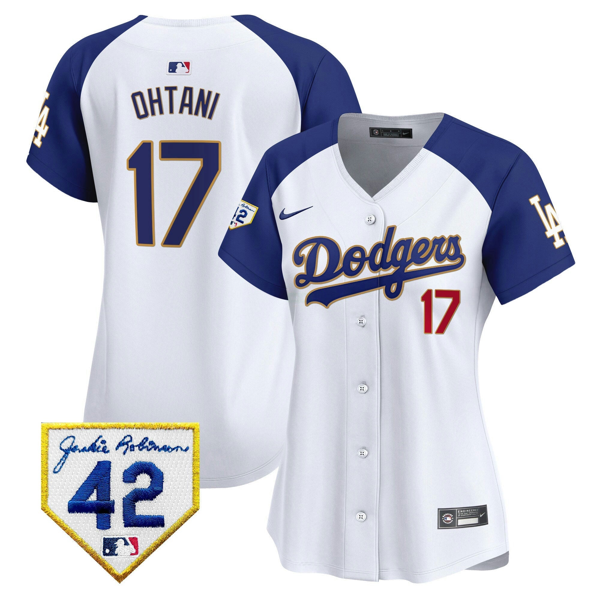 Camisa MLB Women’s 2024 Jackie Robinson Patch Vapor Premier Limited Jersey