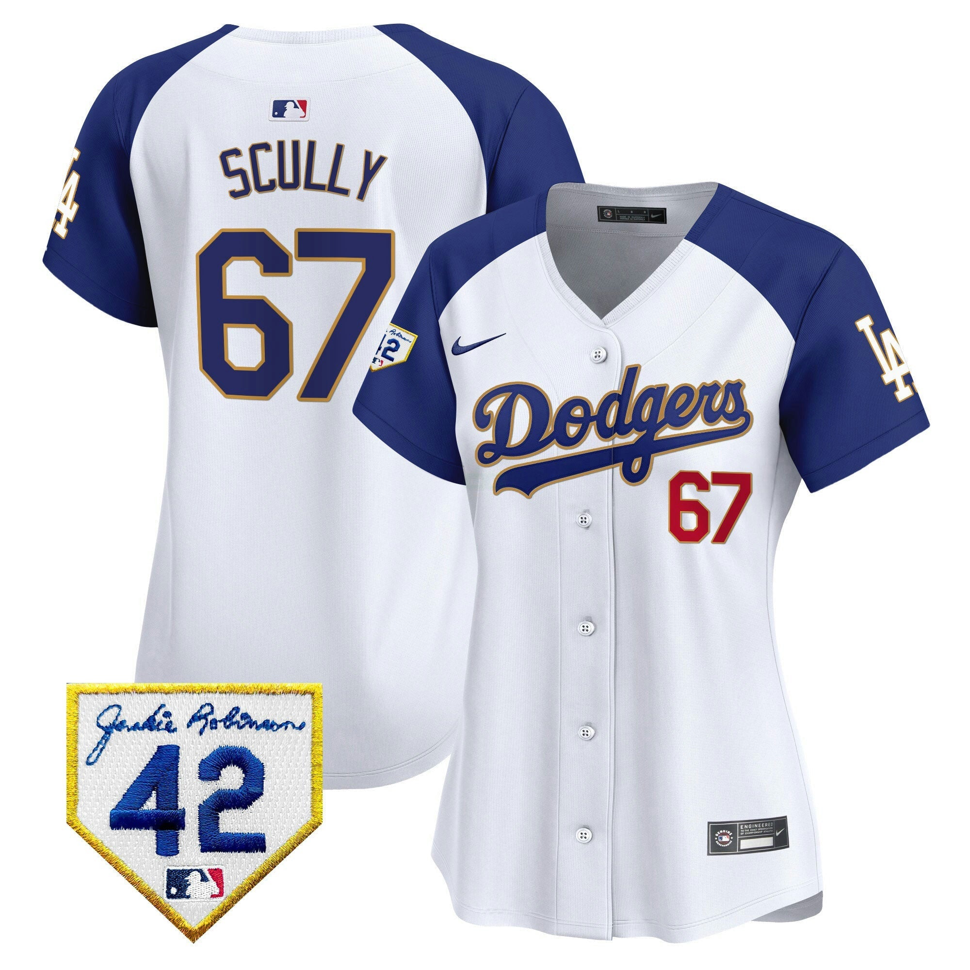 Camisa MLB Women’s 2024 Jackie Robinson Patch Vapor Premier Limited Jersey