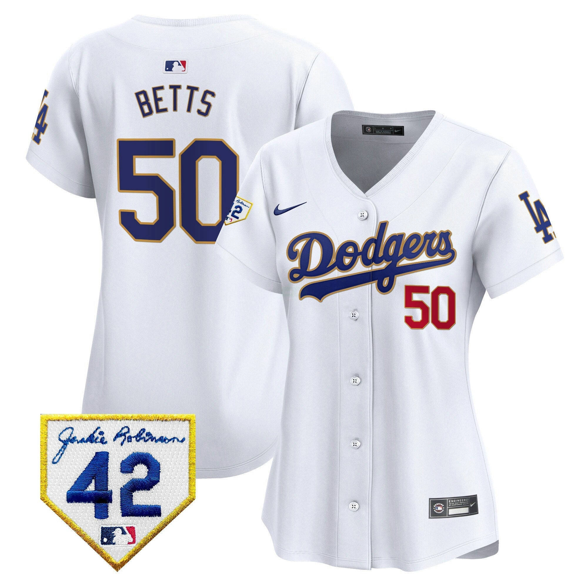Camisa MLB Women’s 2024 Jackie Robinson Patch Vapor Premier Limited Jersey
