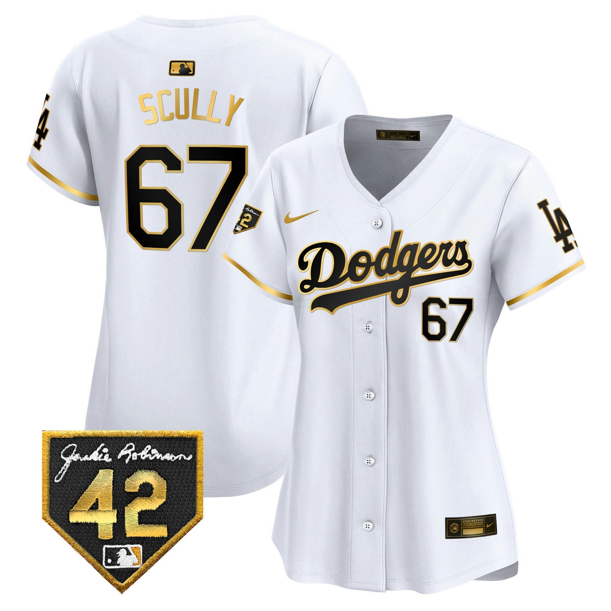 Camisa MLB Women’s 2024 Jackie Robinson Patch Vapor Premier Limited Jersey