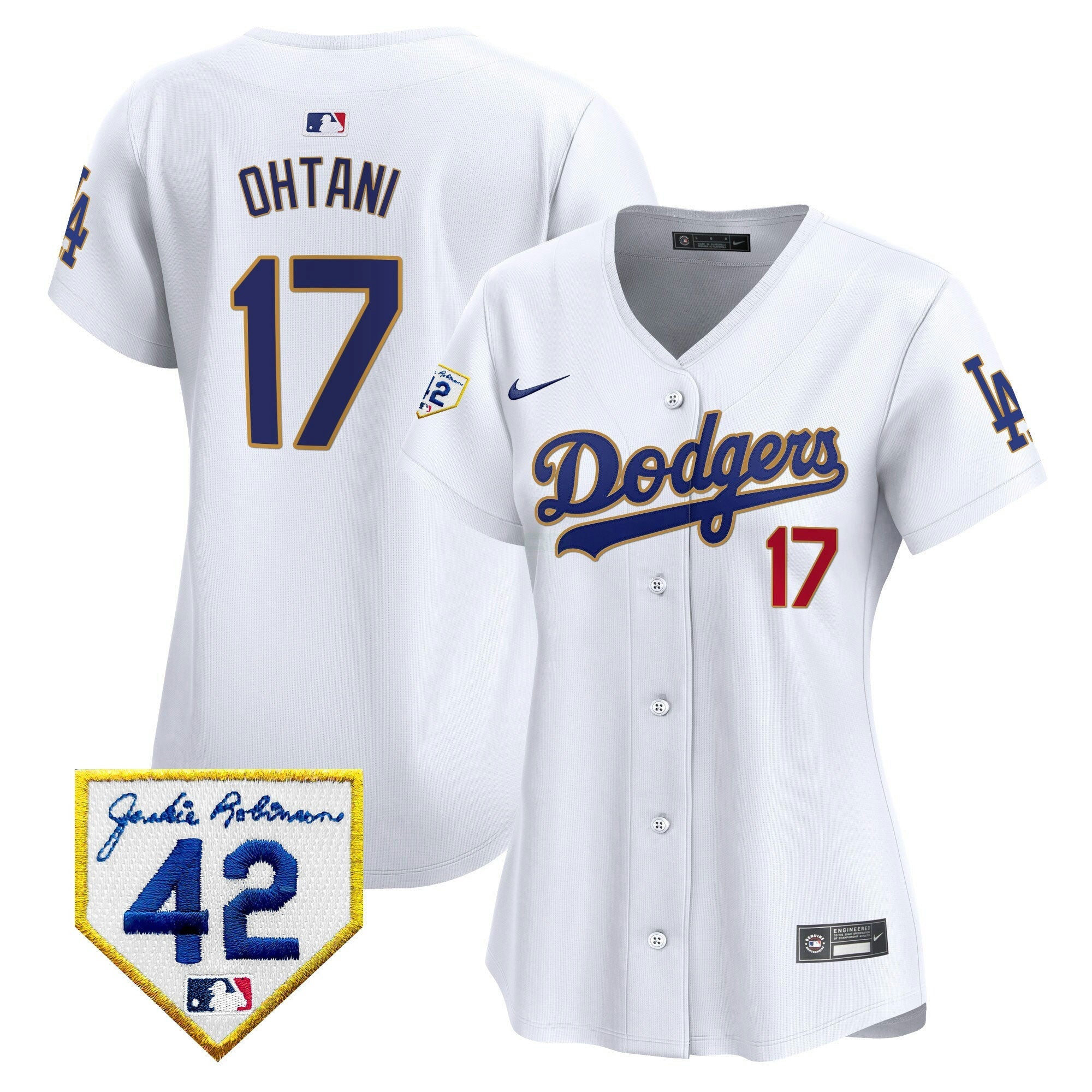 Camisa MLB Women’s 2024 Jackie Robinson Patch Vapor Premier Limited Jersey